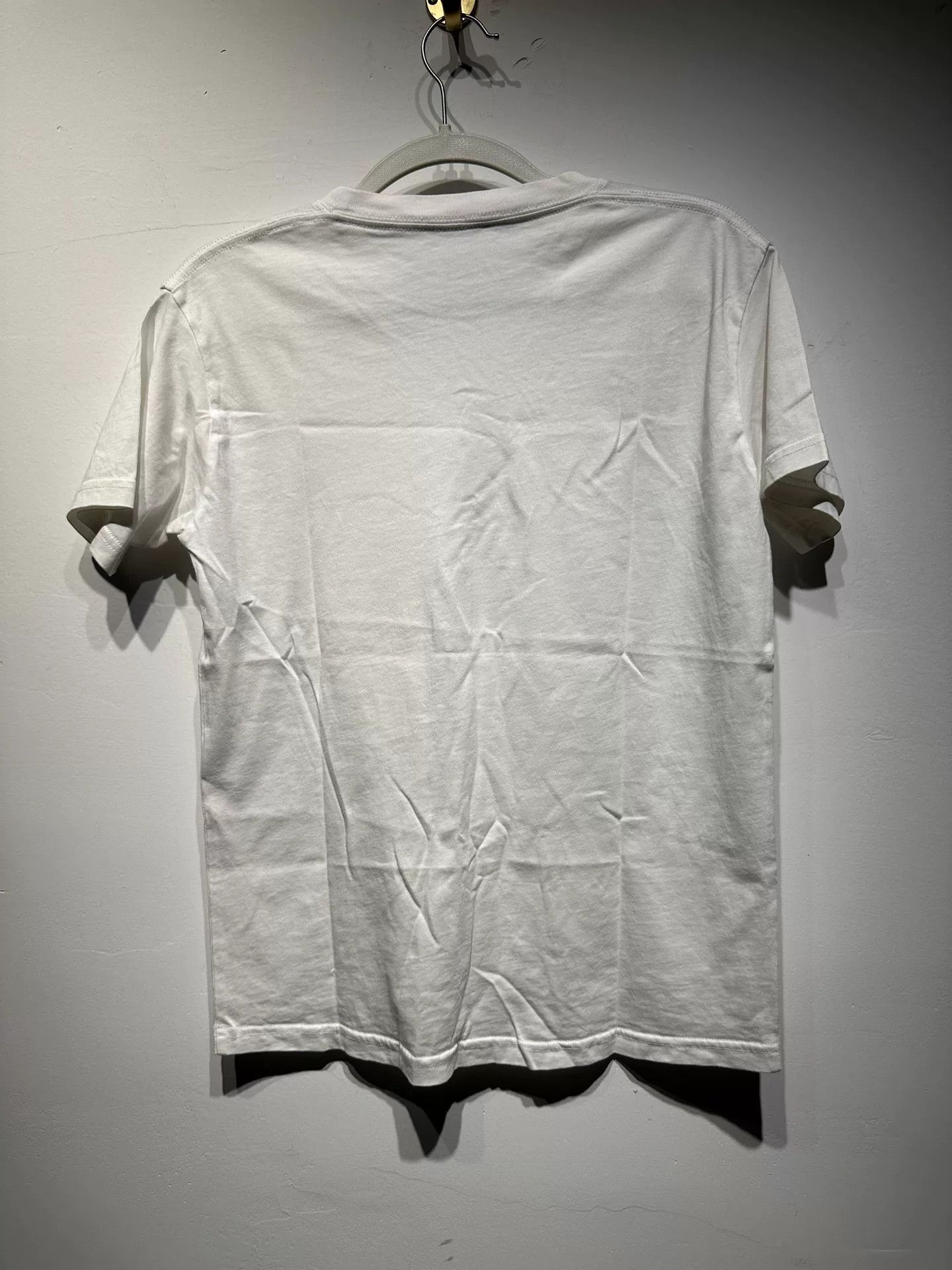 Balenciaga Balenciaga Printed White T-Shirt M Women Size M / US 6-8 / IT 42-44 - 2 Thumbnail