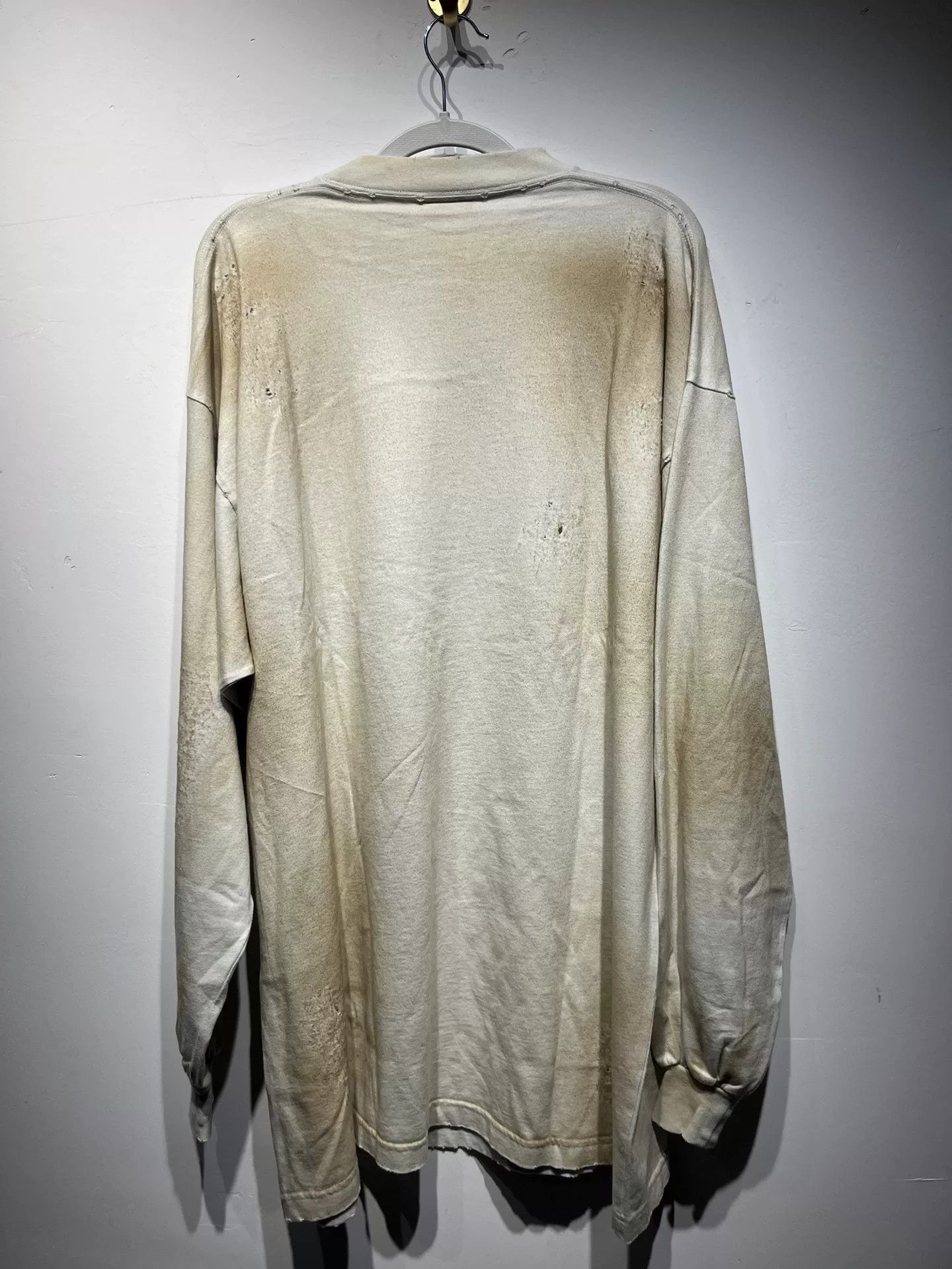 Balenciaga Balenciaga Distressed T-Shirt 1 Men Size US XS / EU 42 / 0 - 2 Thumbnail