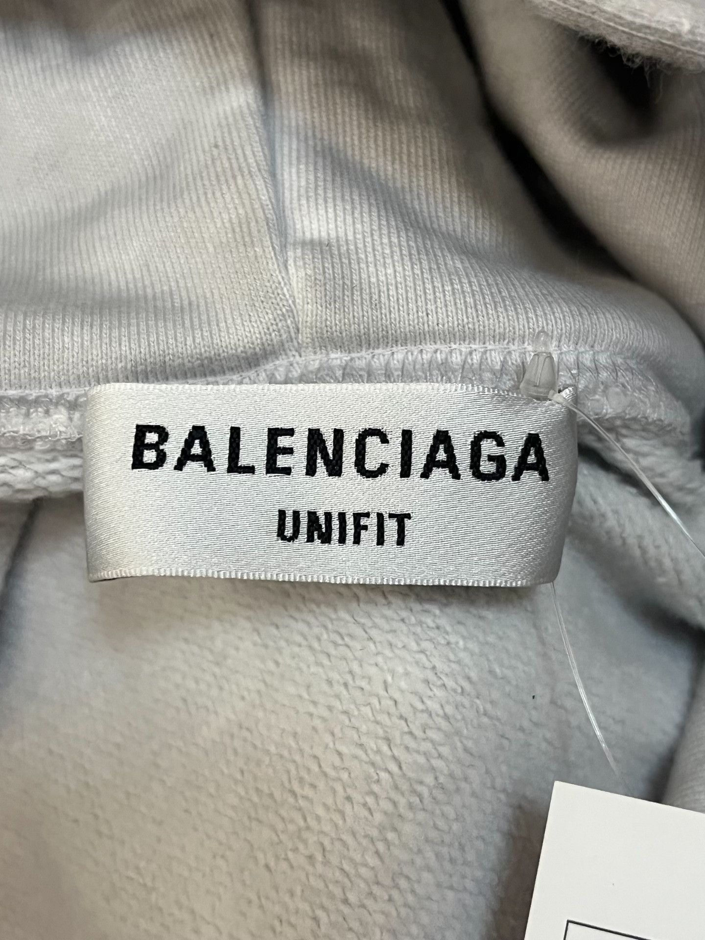 Balenciaga Balenciaga Retro Printed Gray Hoodie 4 Men Size US XS / EU 42 / 0 - 3 Thumbnail