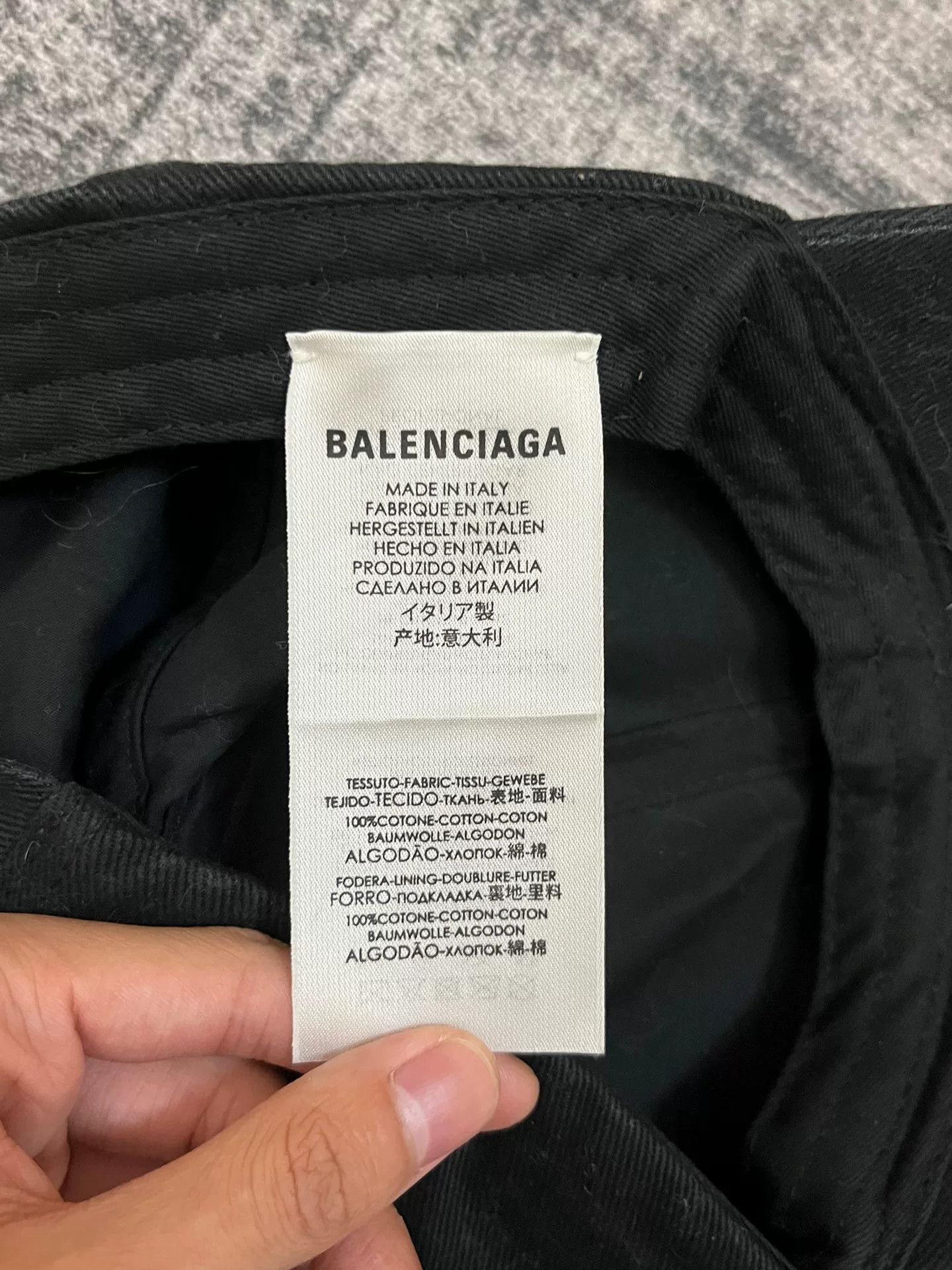 Balenciaga Balenciaga Retro Embroidered Hat M Men Size ONE SIZE - 3 Thumbnail
