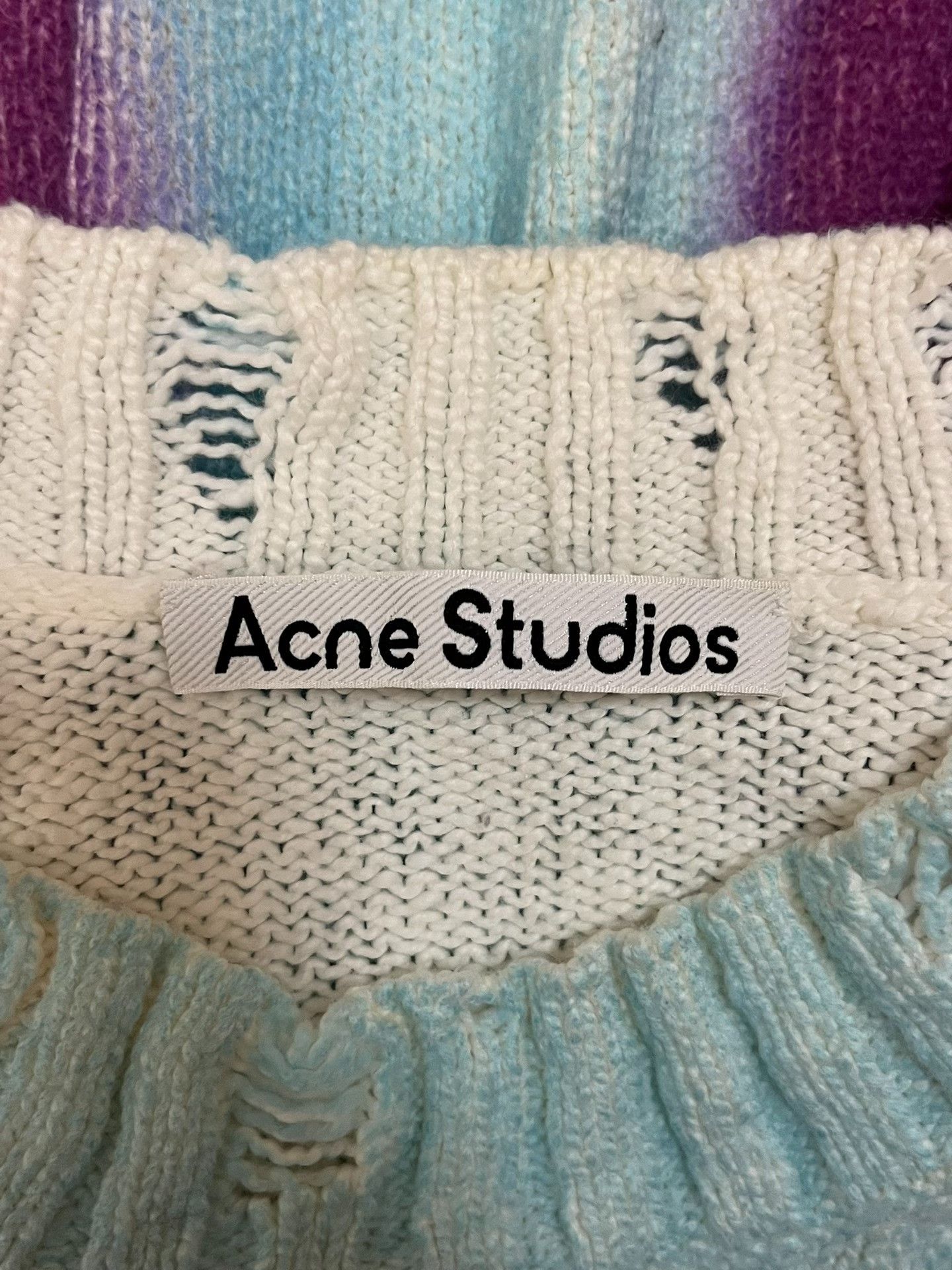 Acne Studios Acne Studios Knit Rainbow Multi Sweater XXS Women Size XXS / US 00 / IT 34 - 3 Thumbnail