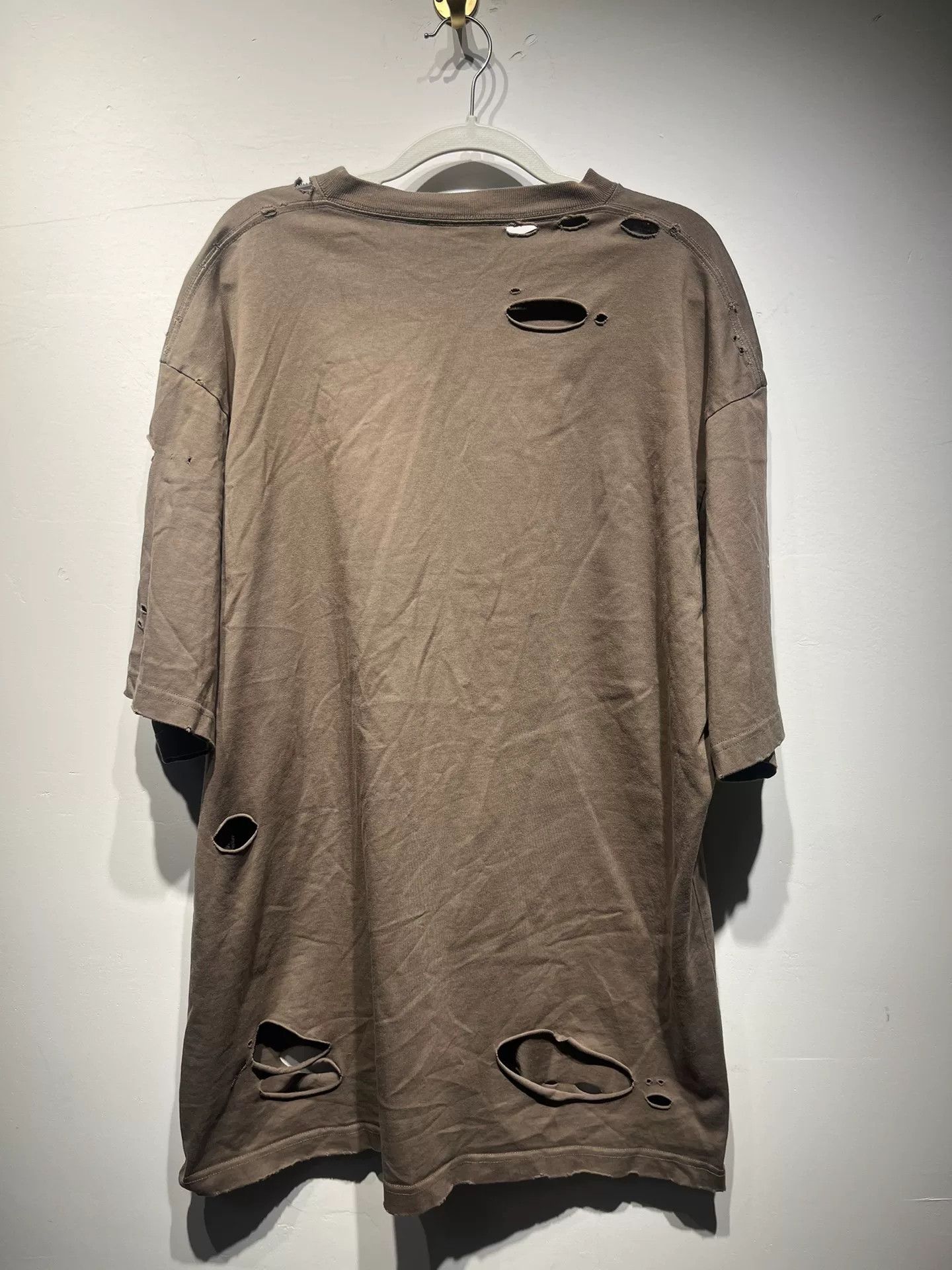 Balenciaga Balenciaga Gray T-Shirt XS Women Size XS / US 0-2 / IT 36-38 - 2 Thumbnail