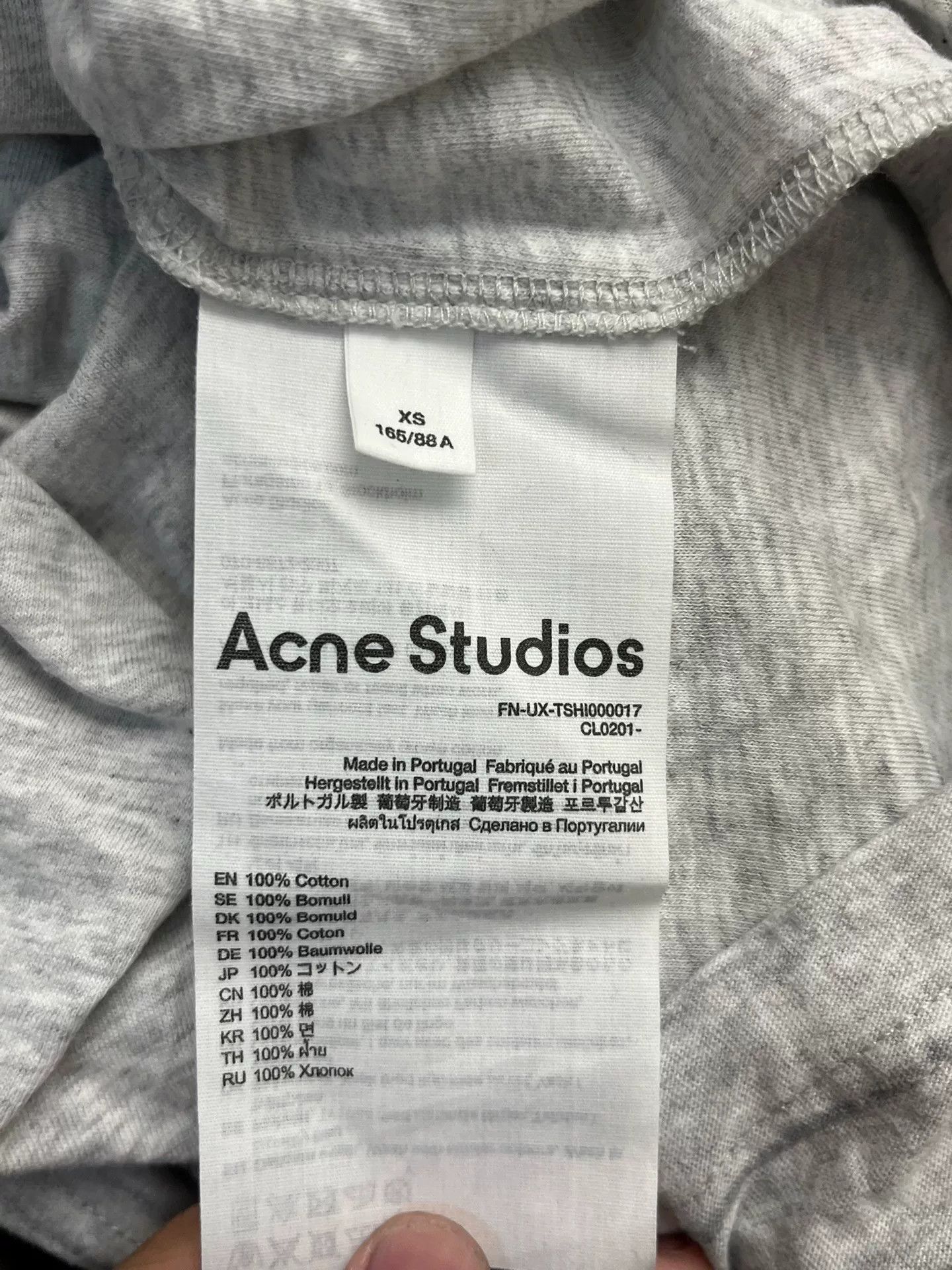 Acne Studios Acne Studios Printed T-Shirt XS Men Size US XS / EU 42 / 0 - 4 Thumbnail