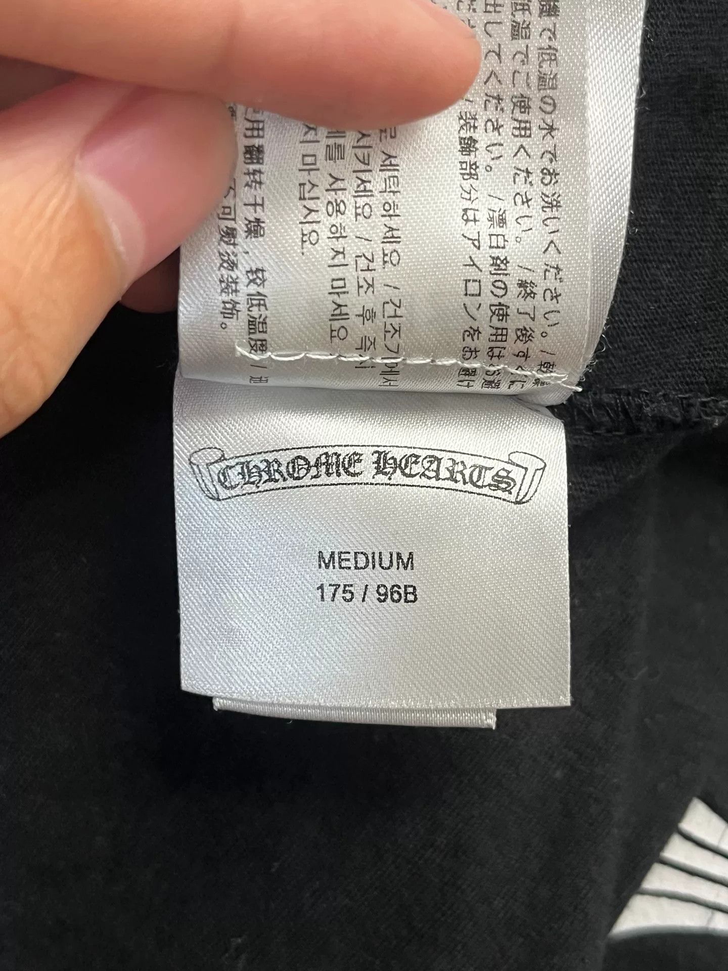 Chrome Hearts Chrome Hearts Black T-Shirt M Men Size US M / EU 48-50 / 2 - 4 Thumbnail