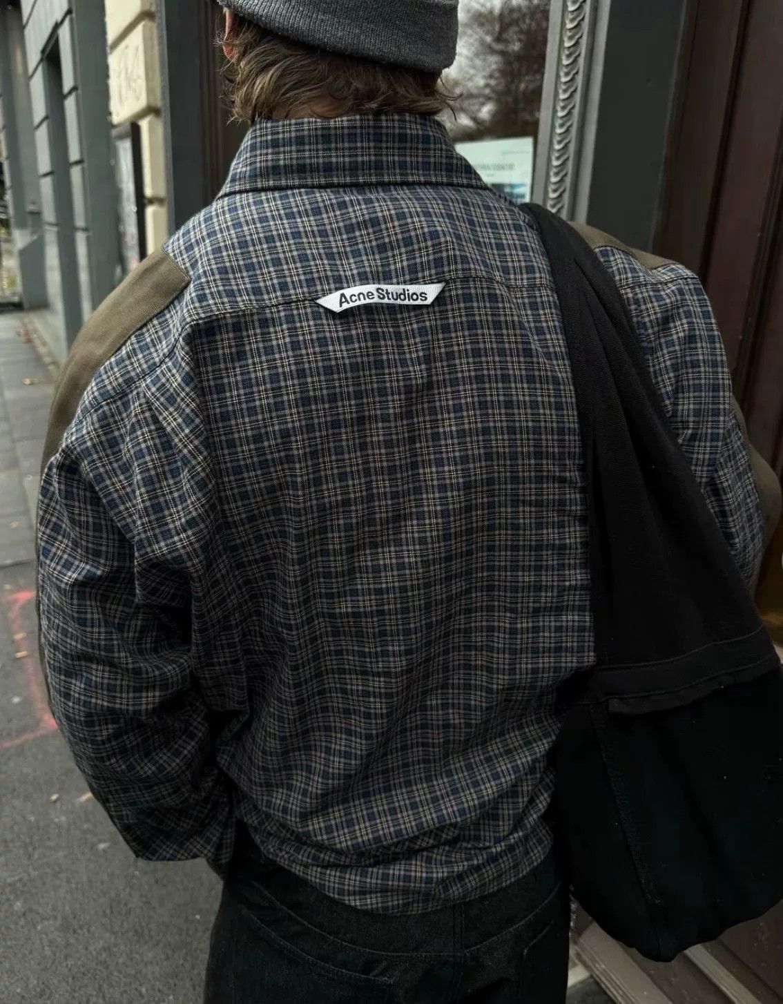 Acne Studios Acne Studios Patchwork Plaid Blue Shirt 44 Men Size US L / EU 52-54 / 3 - 6 Thumbnail