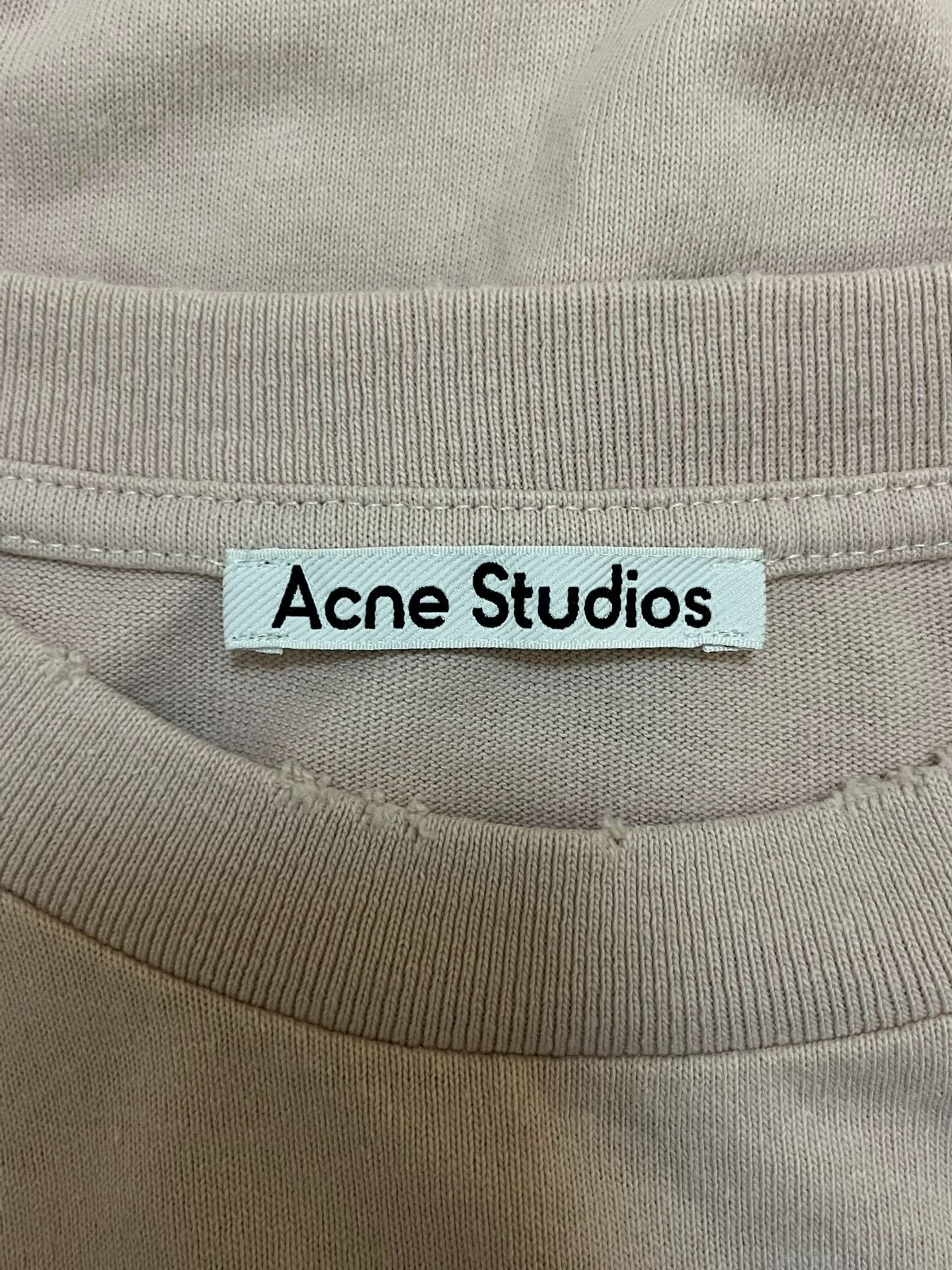 Acne Studios Acne Studios Oversized Pink T-Shirt XXS Women Size XXS / US 00 / IT 34 - 3 Thumbnail