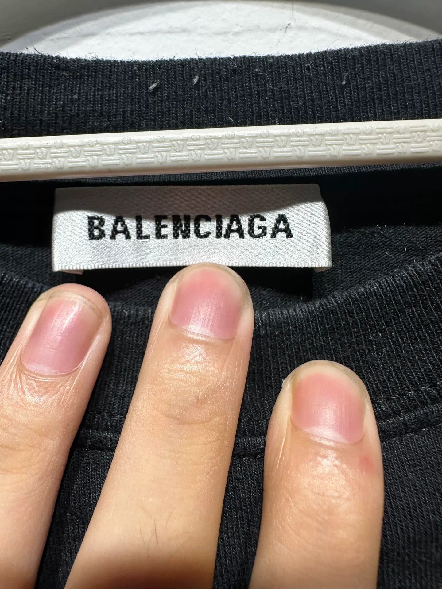 Balenciaga Balenciaga Retro Printed Black T-Shirt M Women Size M / US 6-8 / IT 42-44 - 2 Thumbnail