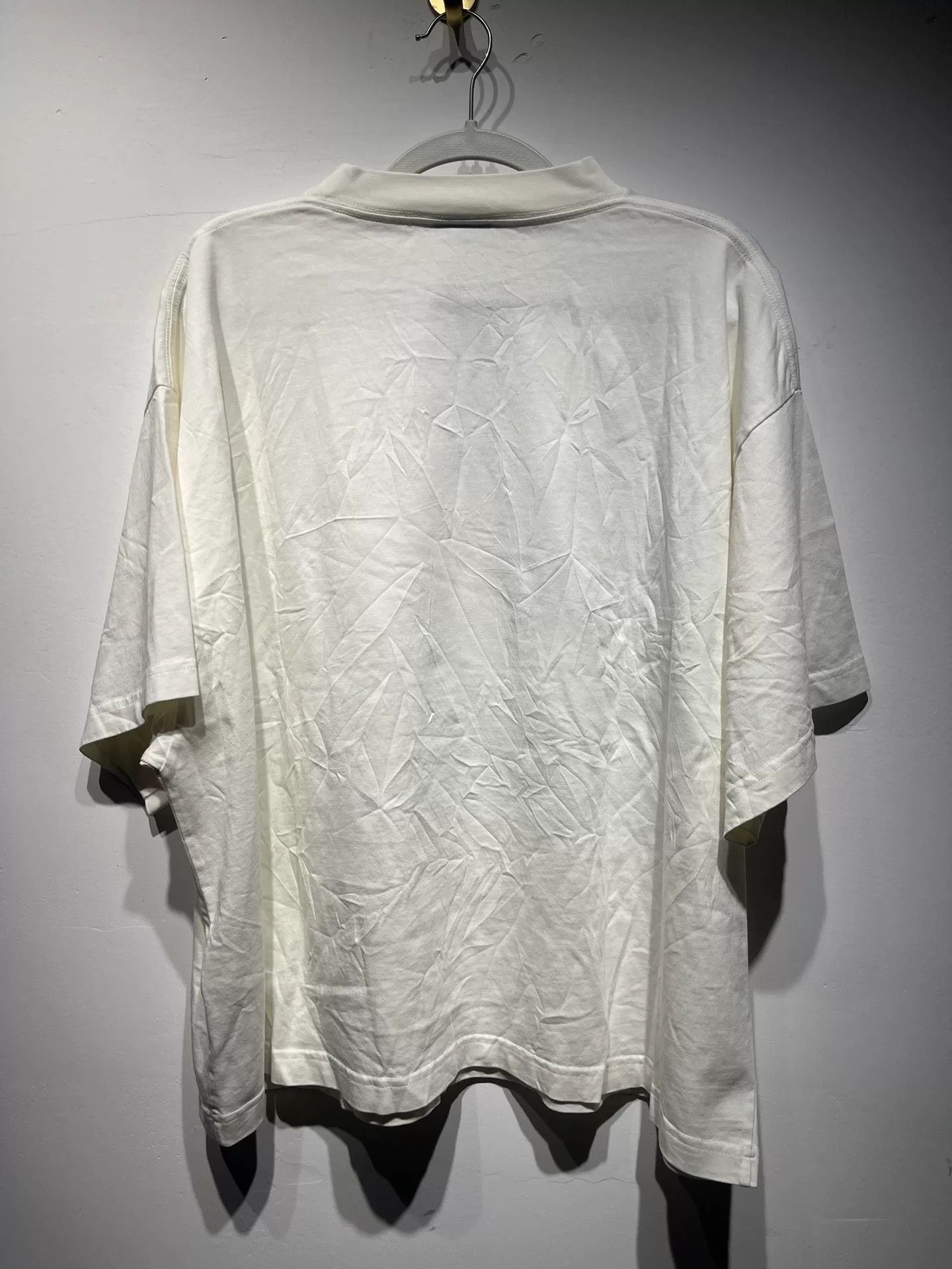 Balenciaga Balenciaga Casual Printed White T-Shirt 2 Men Size US XS / EU 42 / 0 - 3 Thumbnail