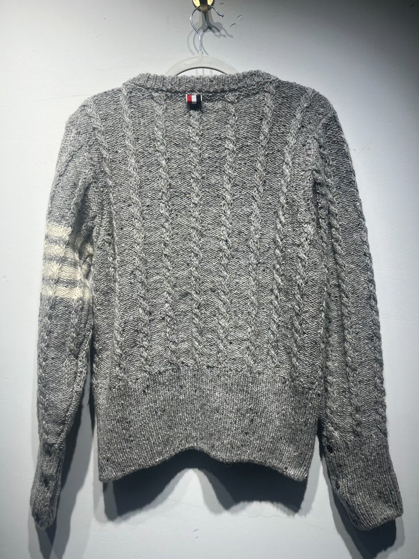 Thom Browne Thom Browne Striped Brown Sweater 1 Men Size US XS / EU 42 / 0 - 2 Thumbnail
