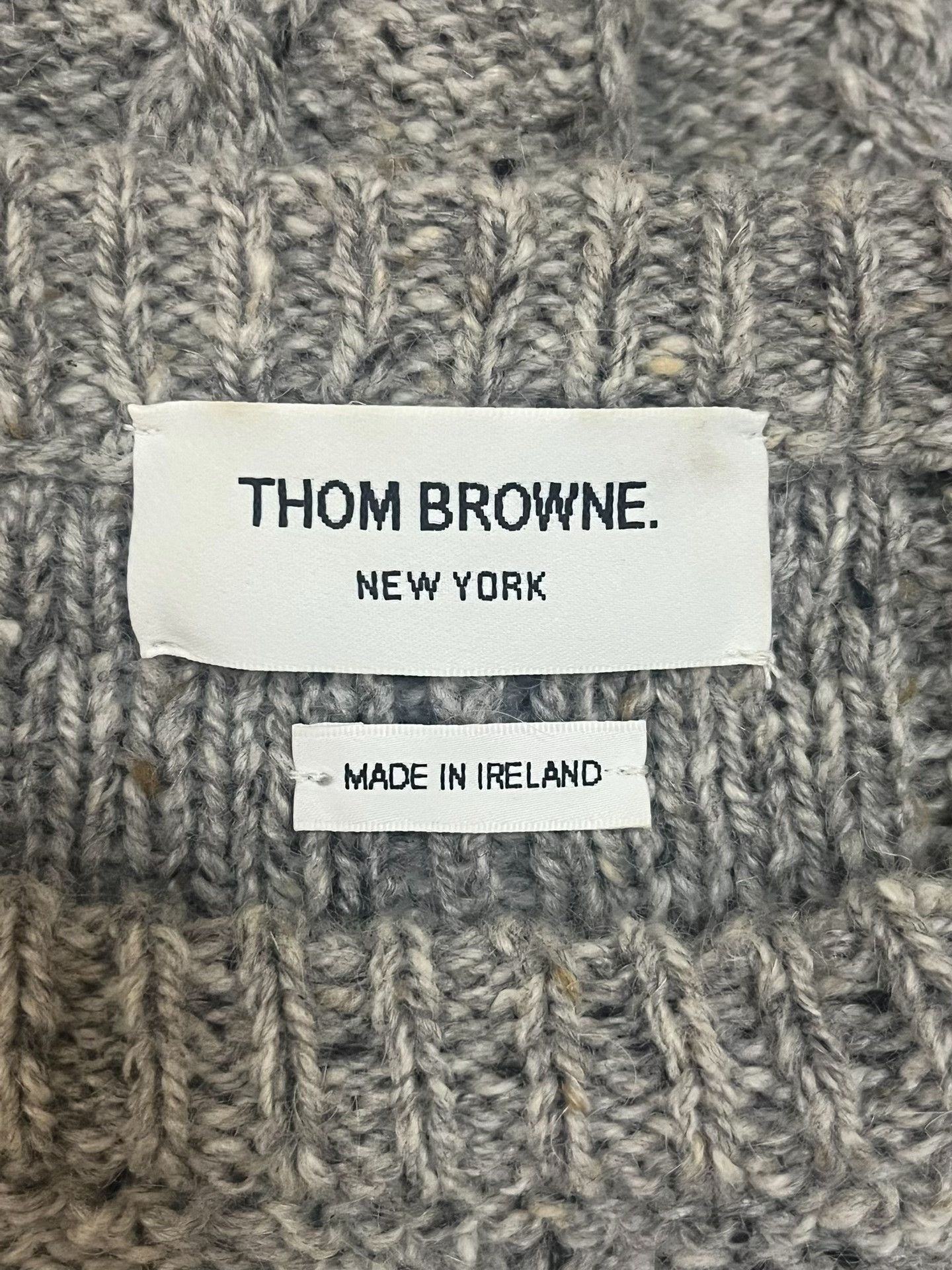 Thom Browne Thom Browne Striped Brown Sweater 1 Men Size US XS / EU 42 / 0 - 3 Thumbnail