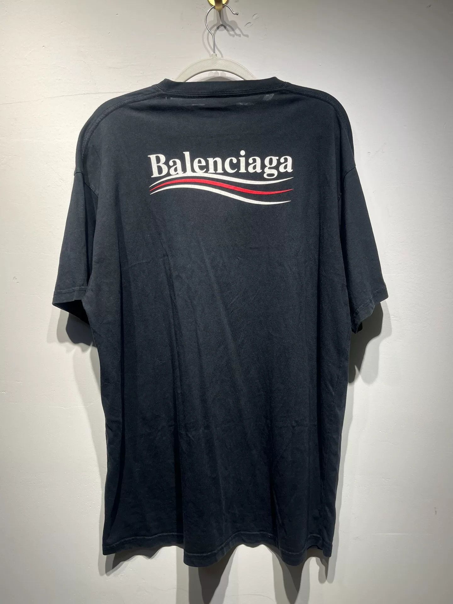 Balenciaga Balenciaga Casual Printed Black T-Shirt S Men Size US S / EU 44-46 / 1 - 3 Thumbnail