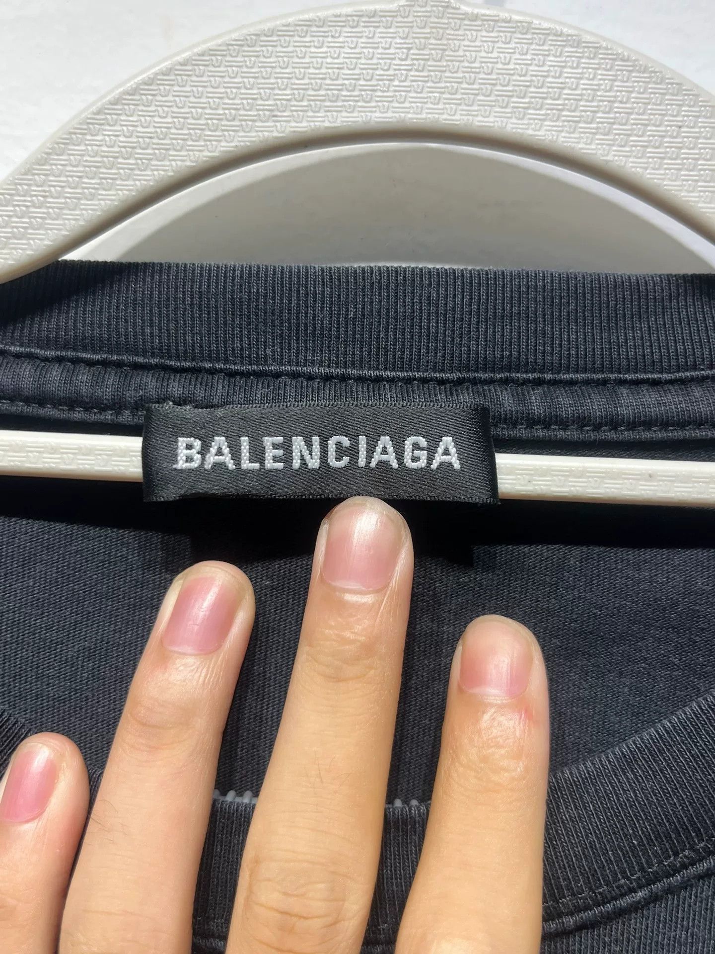 Balenciaga Balenciaga Casual Printed Black T-Shirt S Men Size US S / EU 44-46 / 1 - 2 Thumbnail