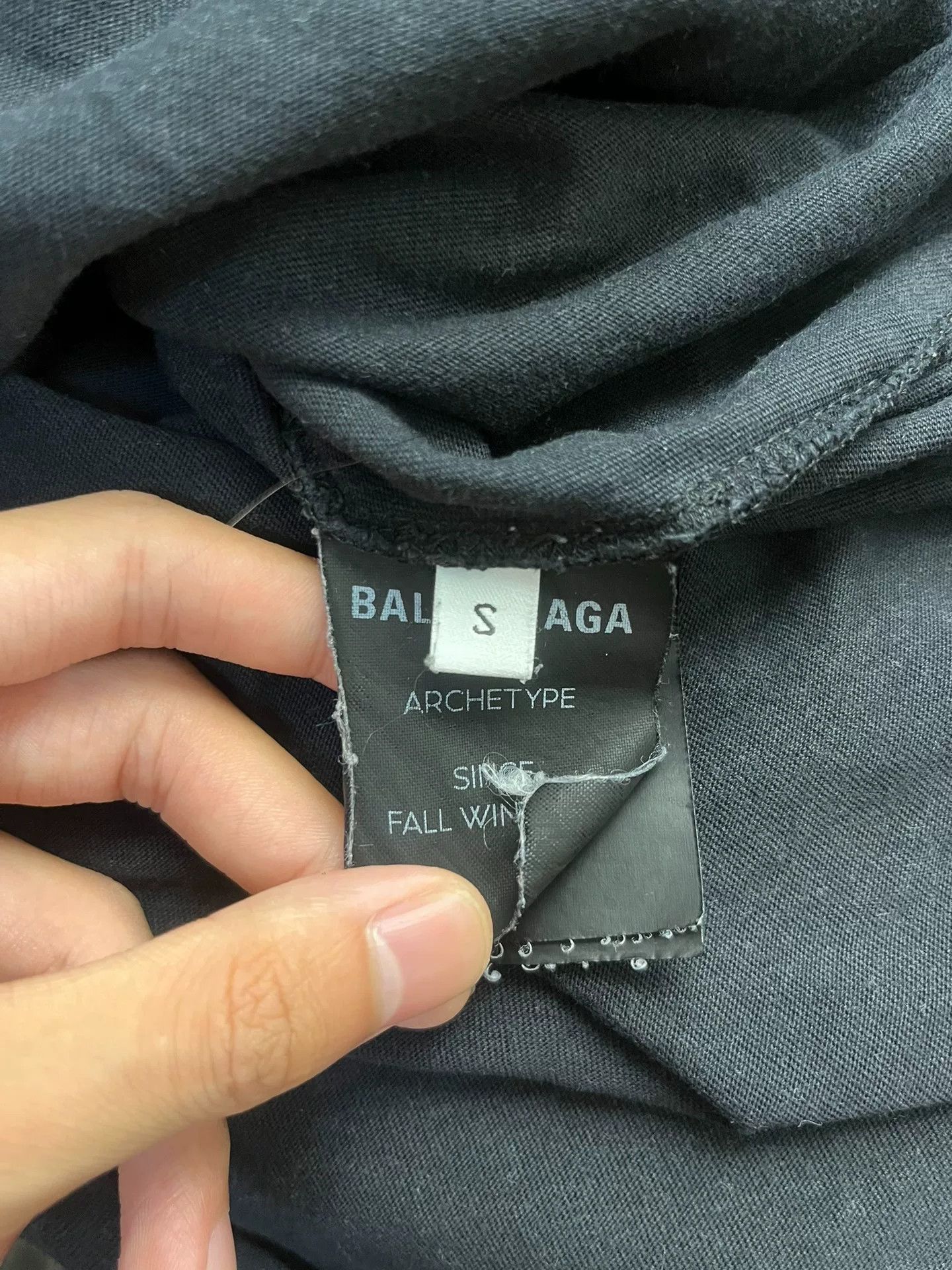 Balenciaga Balenciaga Casual Printed Black T-Shirt S Men Size US S / EU 44-46 / 1 - 4 Thumbnail