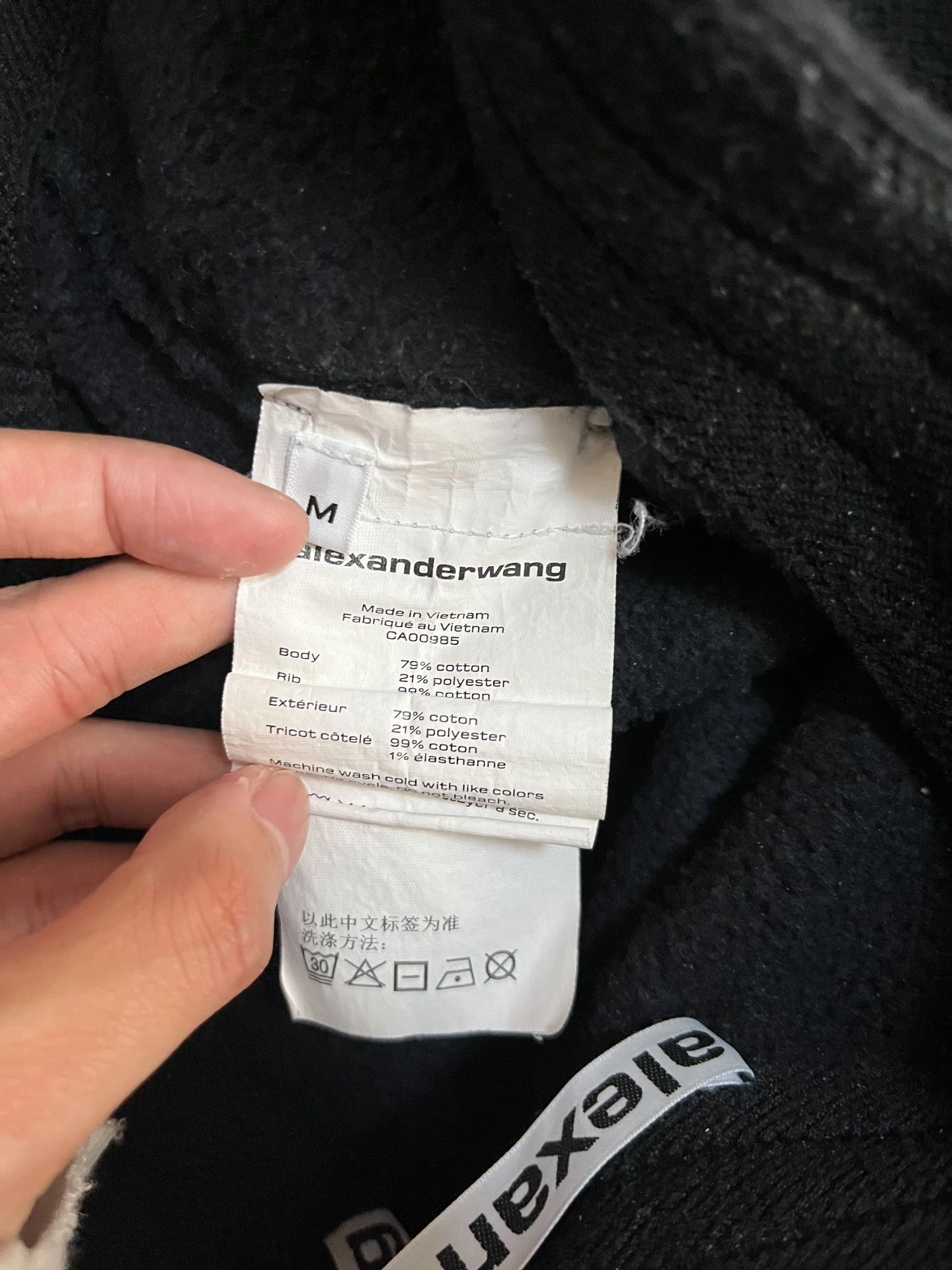 Alexander Wang Alexander Wang Knit Black Sweatpants M Men Size US 32 / EU 48 - 4 Thumbnail
