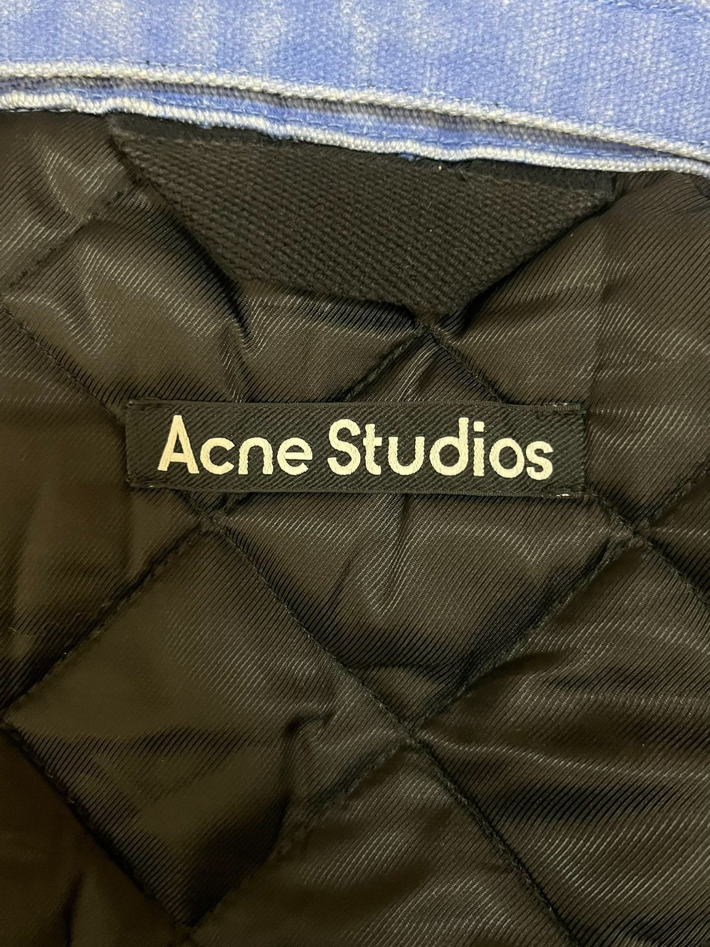 Acne Studios Acne Studios Quilted Oversized Blue Light Jacket XS Men Size US XS / EU 42 / 0 - 3 Thumbnail