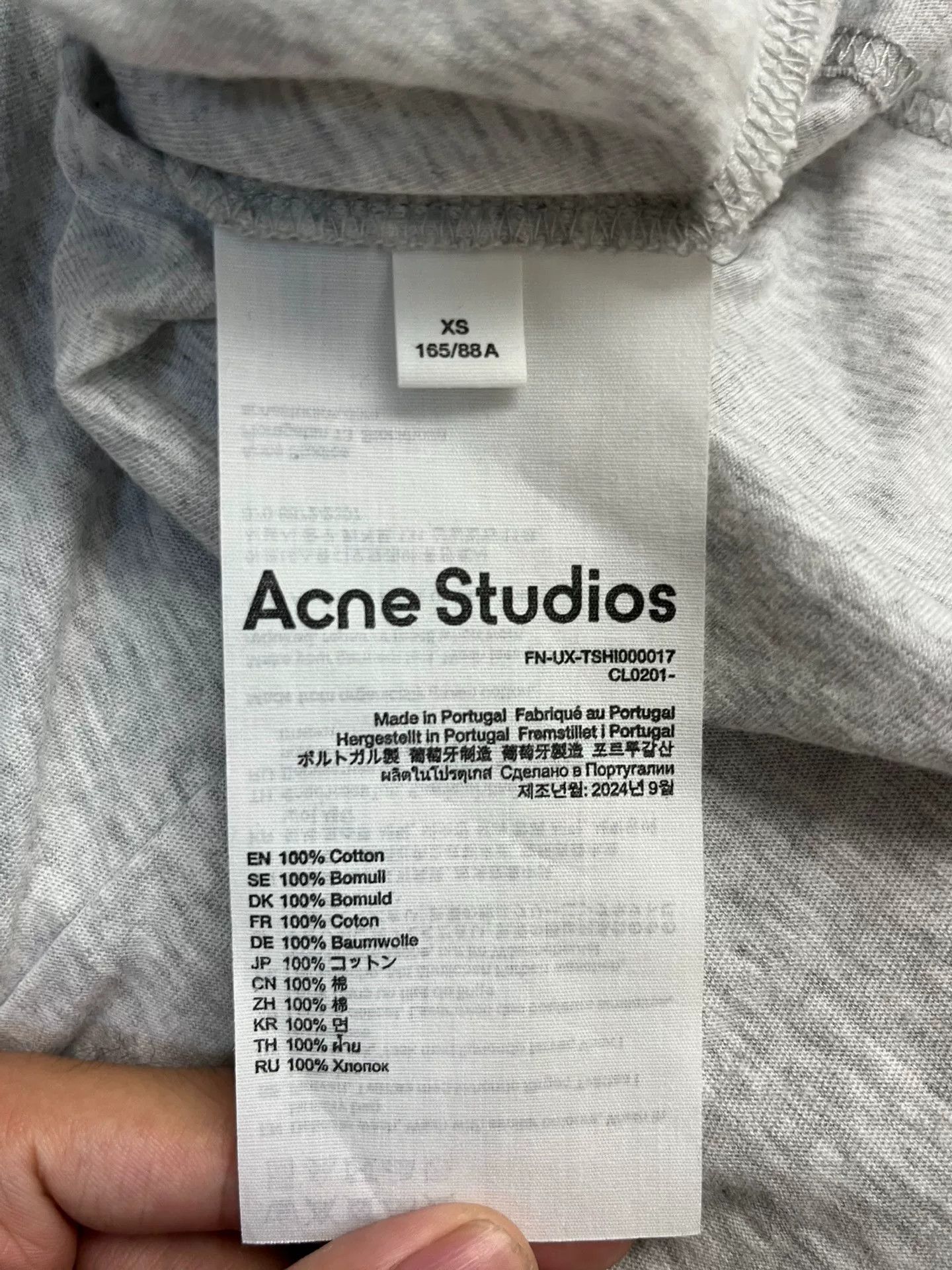 Acne Studios Acne Studios Printed T-Shirt XS Men Size US XS / EU 42 / 0 - 4 Thumbnail
