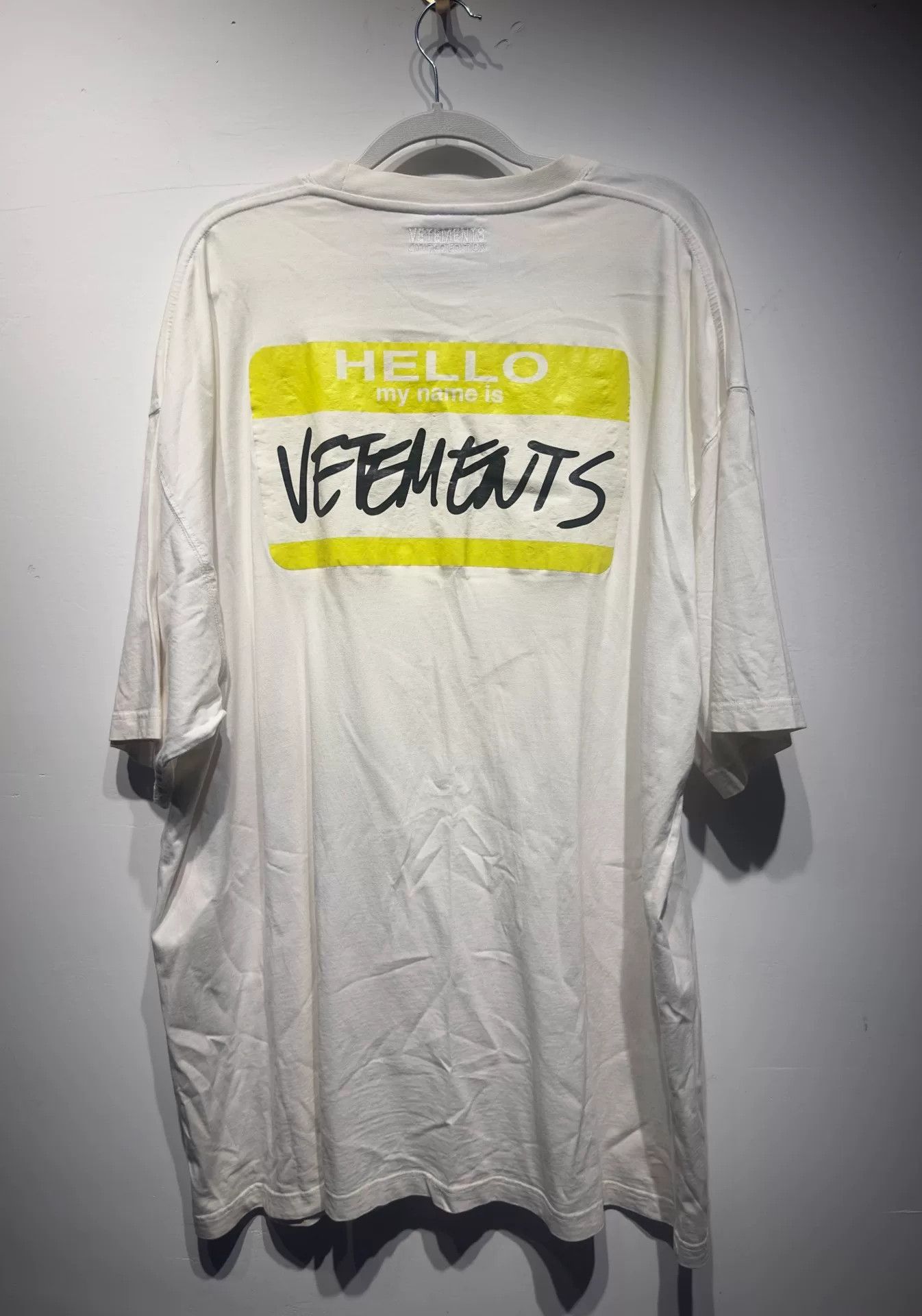 Vetements Vetements T-Shirt M Men Size US M / EU 48-50 / 2 - 3 Thumbnail