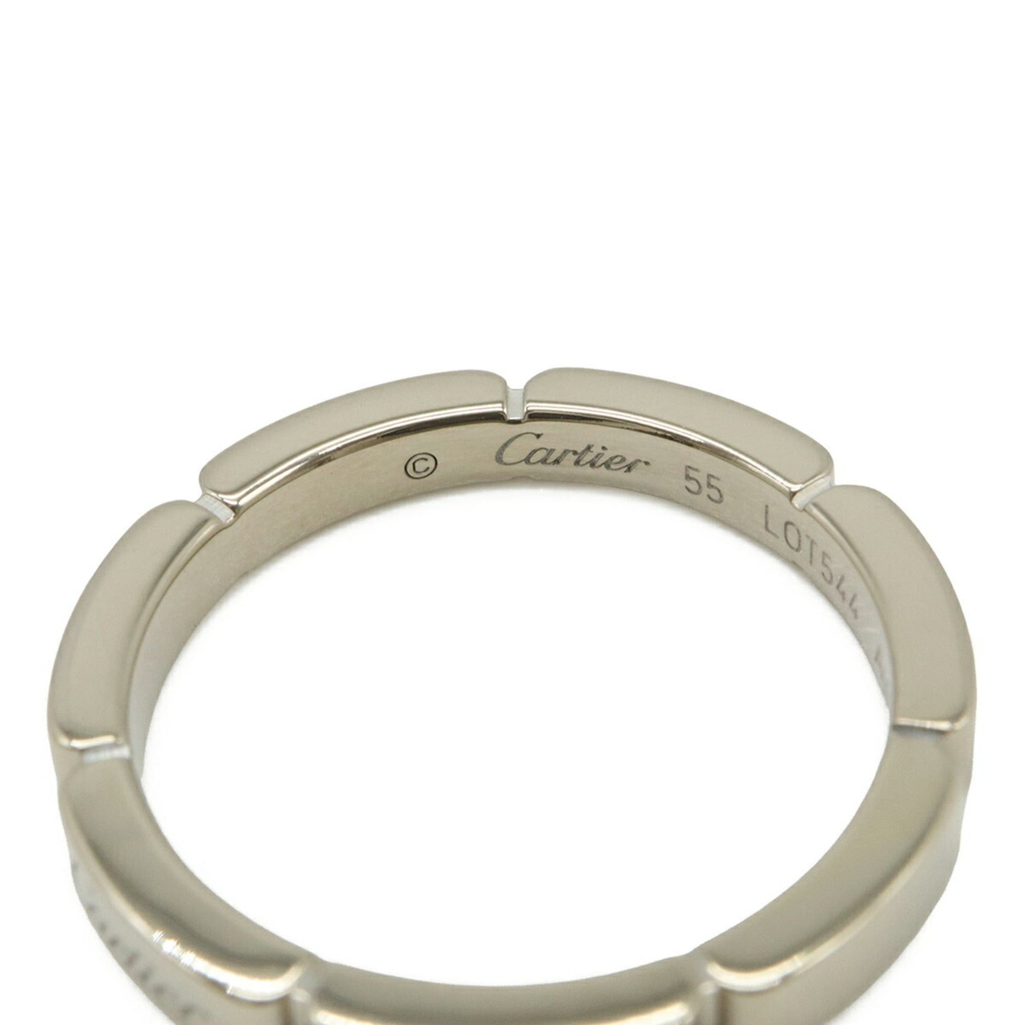 Cartier Cartier Maillon Panthère Wedding Ring, 18K White Gold (750WG), Size #55, Item No. CRB4083555 Size ONE SIZE - 5 Thumbnail