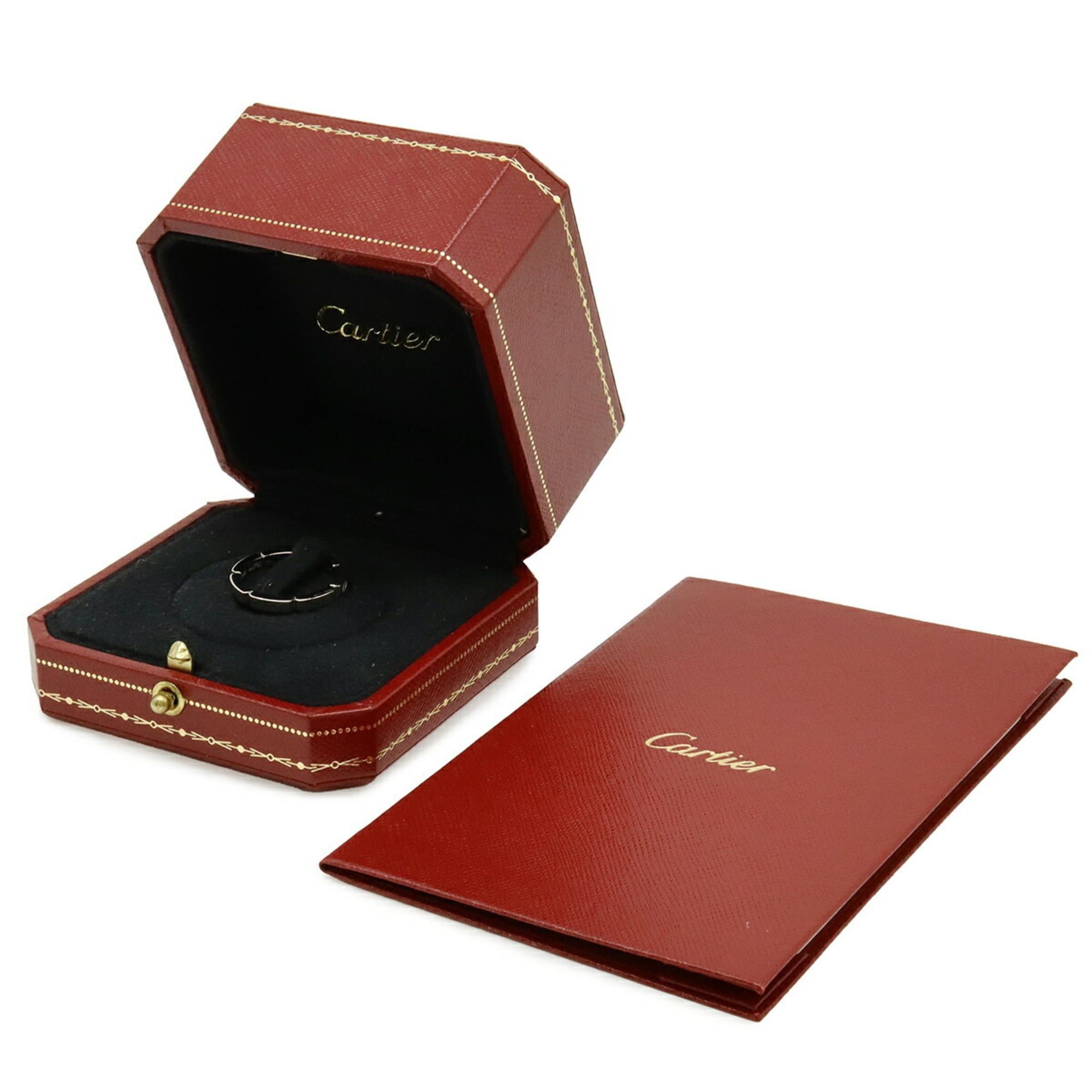 Cartier Cartier Maillon Panthère Wedding Ring, 18K White Gold (750WG), Size #55, Item No. CRB4083555 Size ONE SIZE - 8 Thumbnail