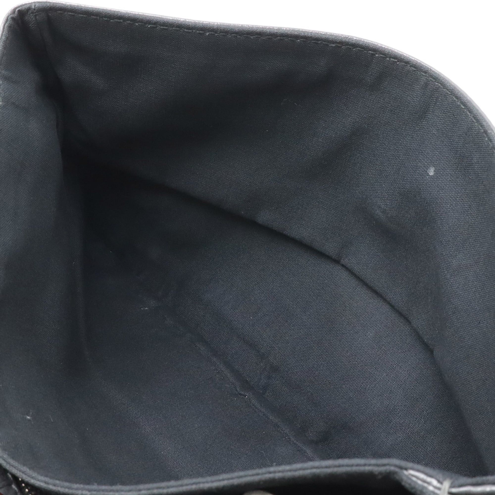 Balenciaga BALENCIAGA The Giant Envelope Clutch Bag Shoulder Leather Dark Gray 327079 Size ONE SIZE - 9 Thumbnail