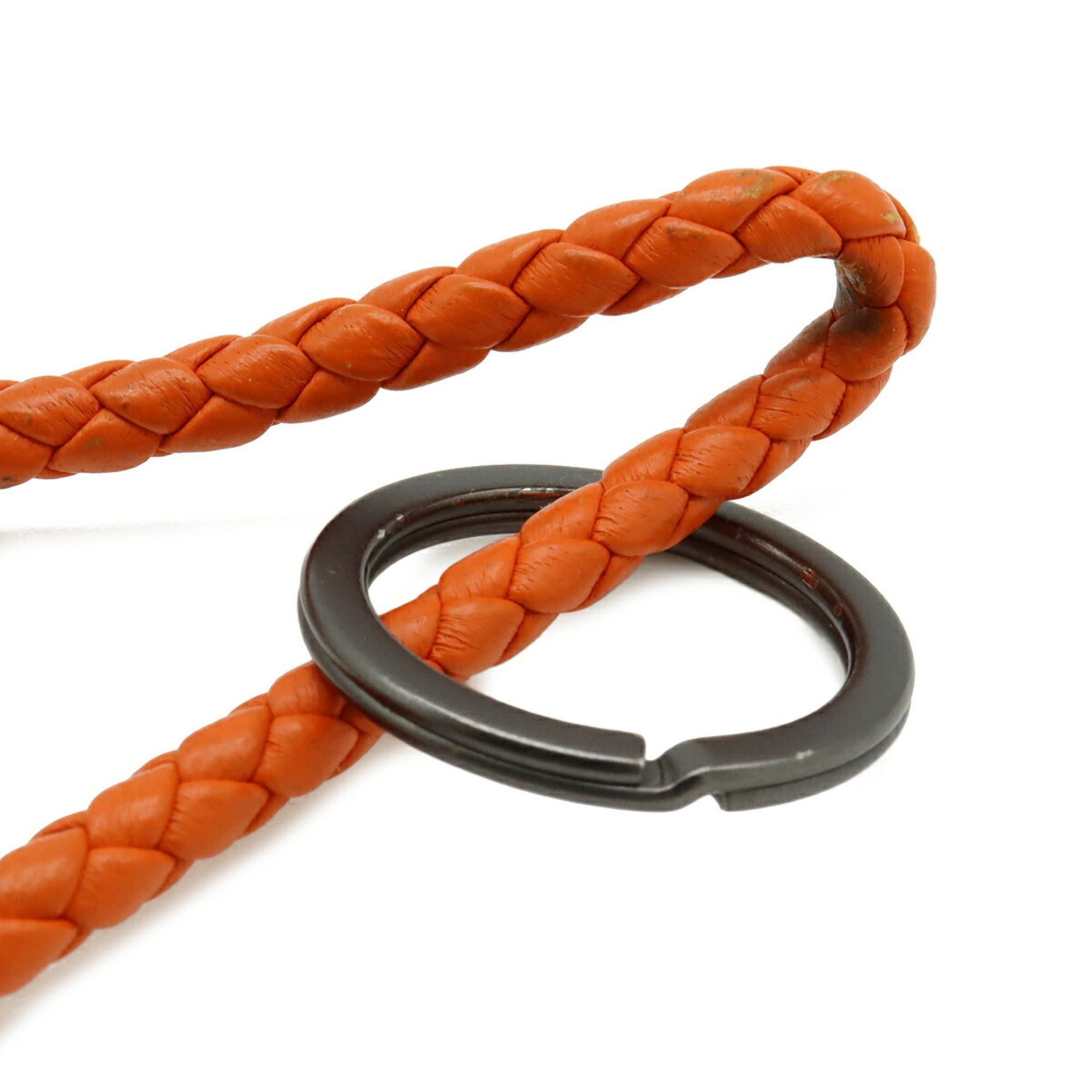 Bottega Veneta Bottega Veneta Intrecciato Neck Strap Leather Orange 113540 Size ONE SIZE - 6 Thumbnail