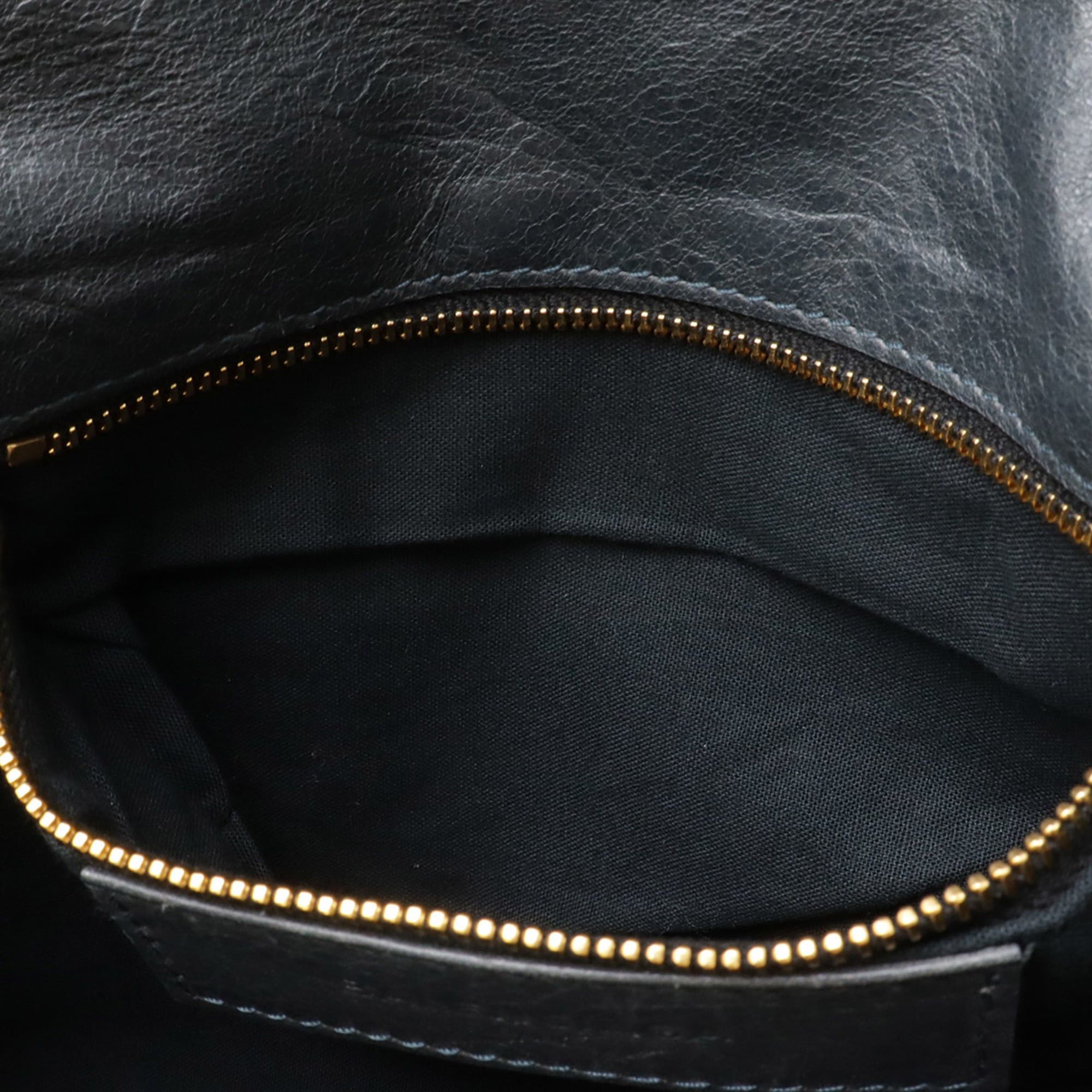 Balenciaga BALENCIAGA The Giant Envelope Clutch Bag Shoulder Leather Dark Gray 327079 Size ONE SIZE - 8 Thumbnail