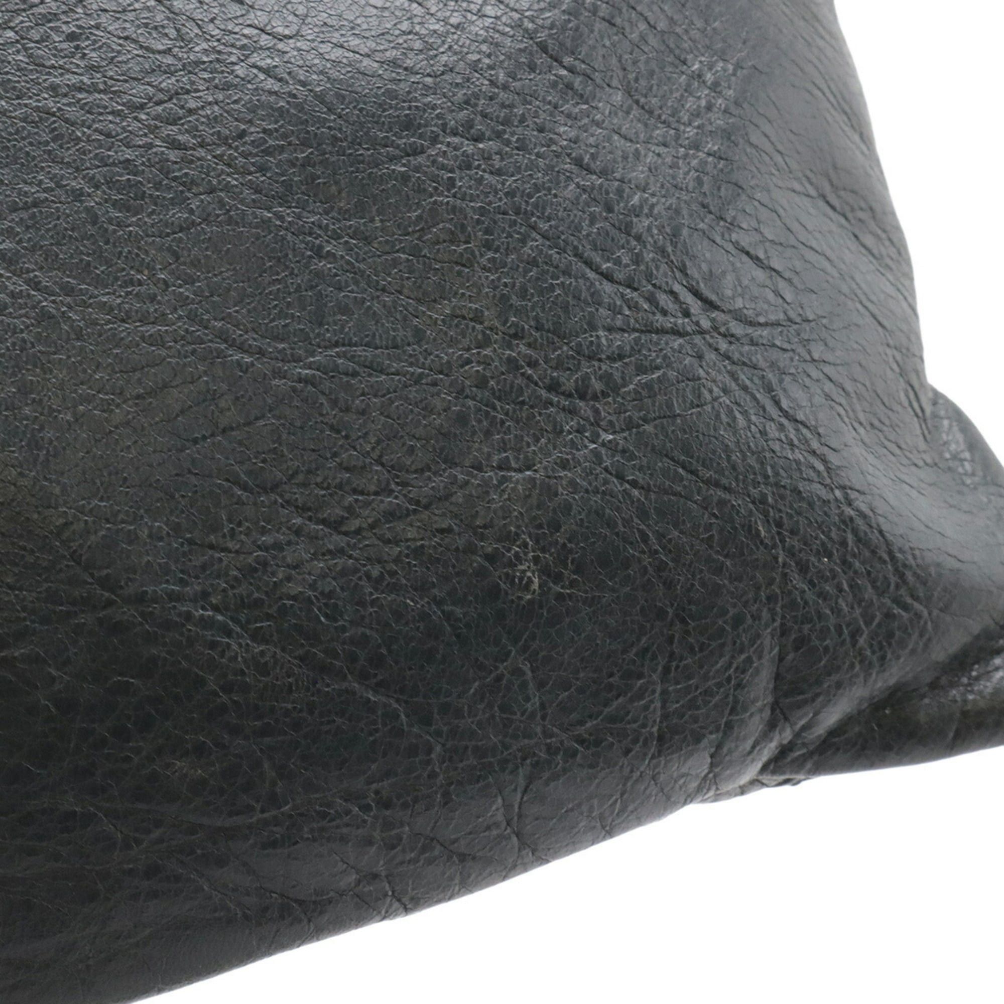 Balenciaga BALENCIAGA The Giant Envelope Clutch Bag Shoulder Leather Dark Gray 327079 Size ONE SIZE - 5 Thumbnail