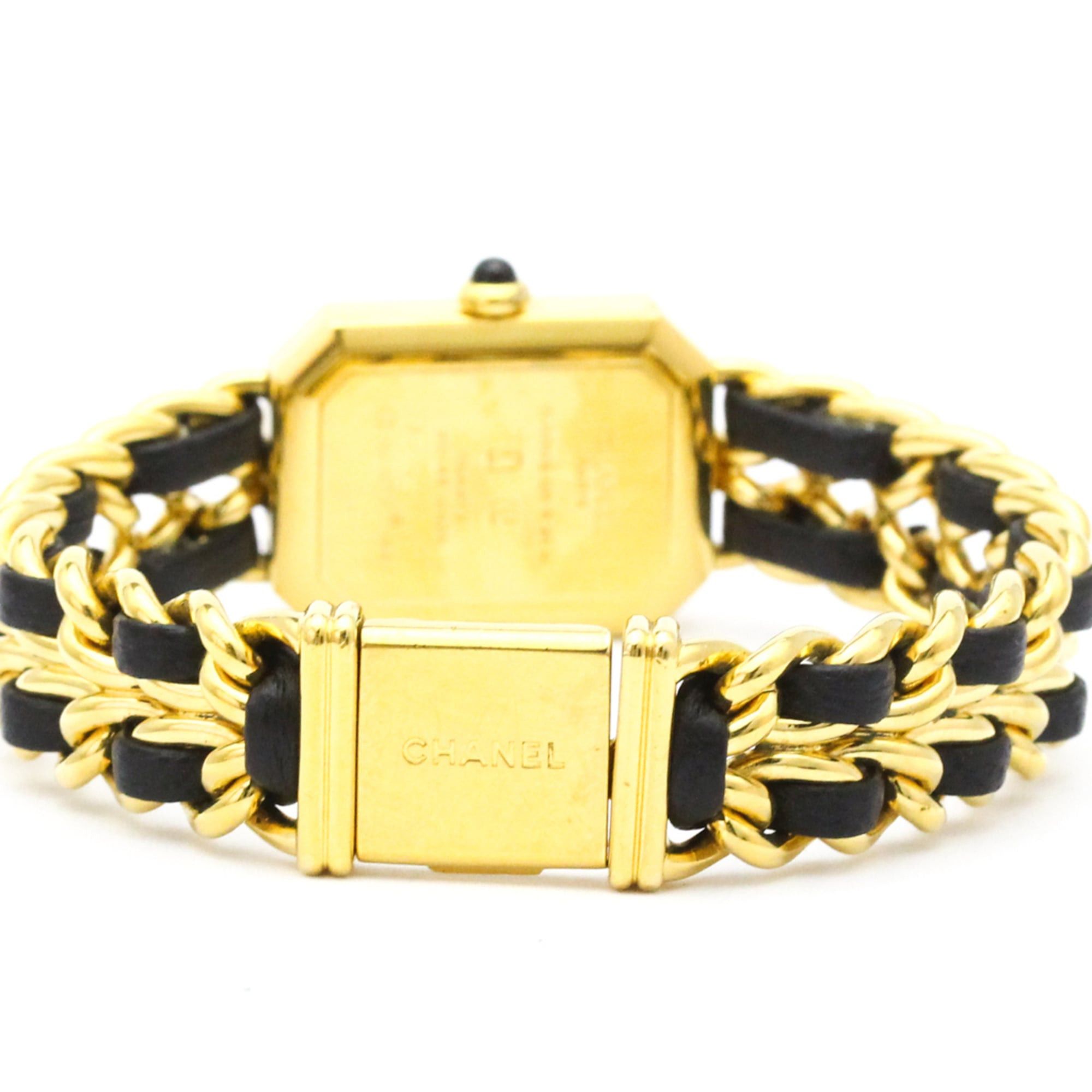 Chanel CHANEL Premiere Size L Gold Plated Quartz Ladies Watch H0001 Size ONE SIZE - 5 Thumbnail
