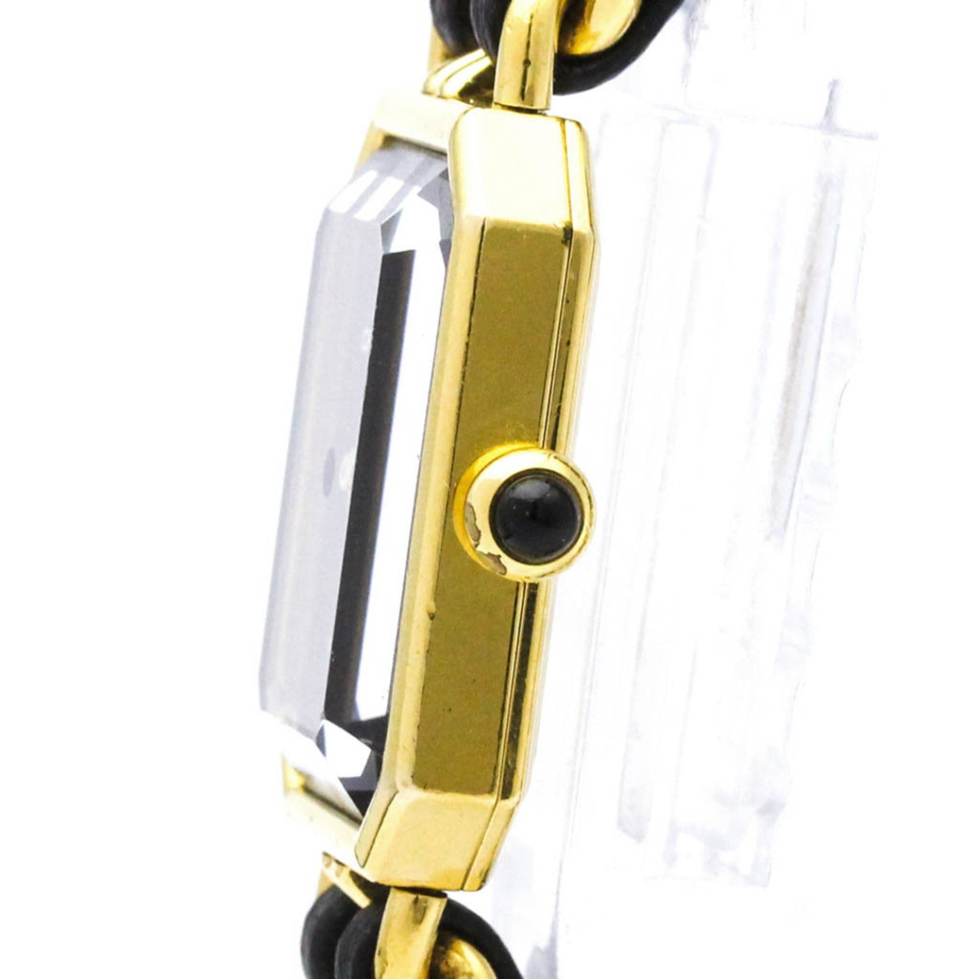 Chanel CHANEL Premiere Size L Gold Plated Quartz Ladies Watch H0001 Size ONE SIZE - 4 Thumbnail