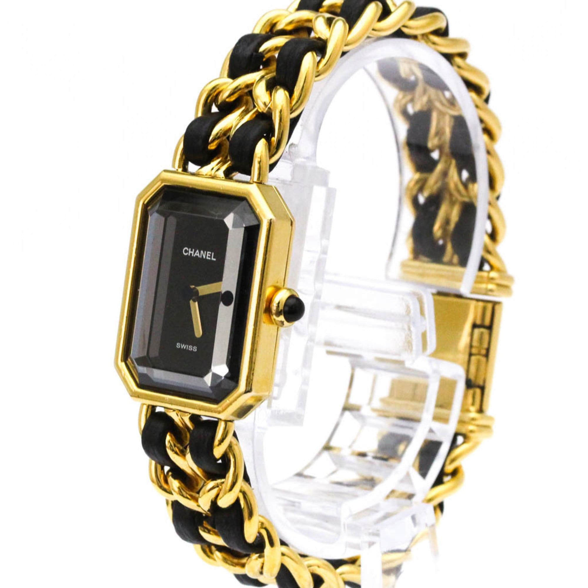 Chanel CHANEL Premiere Size L Gold Plated Quartz Ladies Watch H0001 Size ONE SIZE - 2 Thumbnail