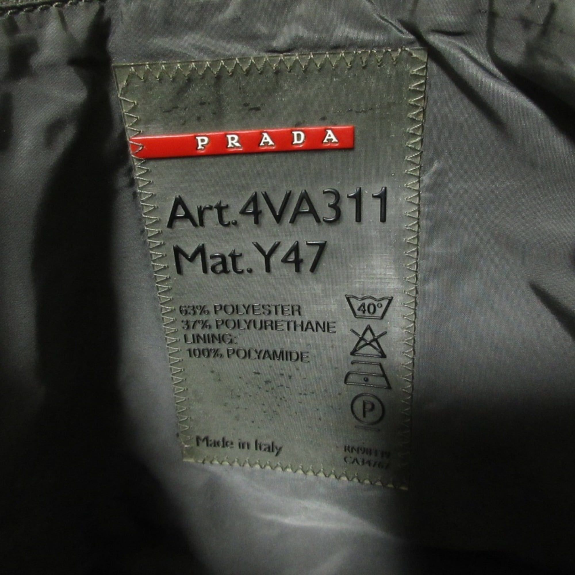 Prada Prada Sport Vintage Nylon Shoulder Bag 4VA311 Black Men's Women's Size ONE SIZE - 4 Thumbnail