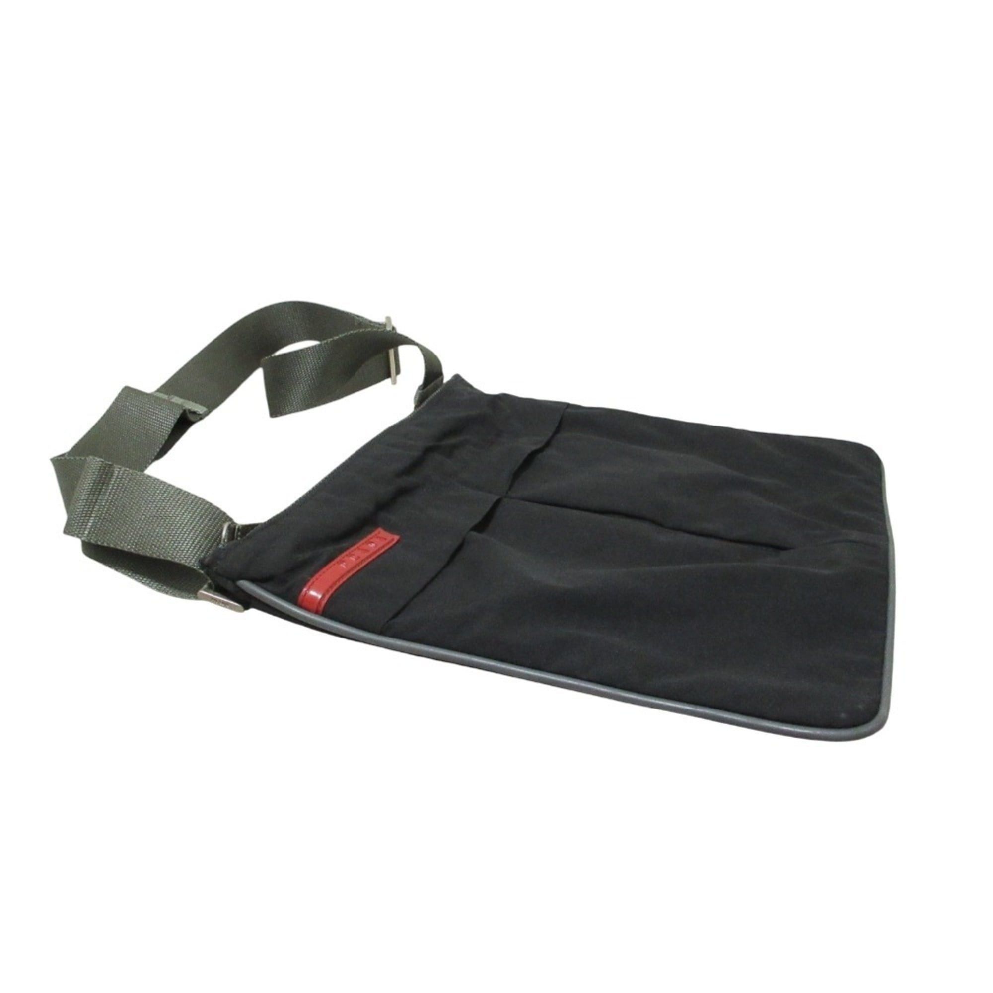 Prada Prada Sport Vintage Nylon Shoulder Bag 4VA311 Black Men's Women's Size ONE SIZE - 6 Thumbnail