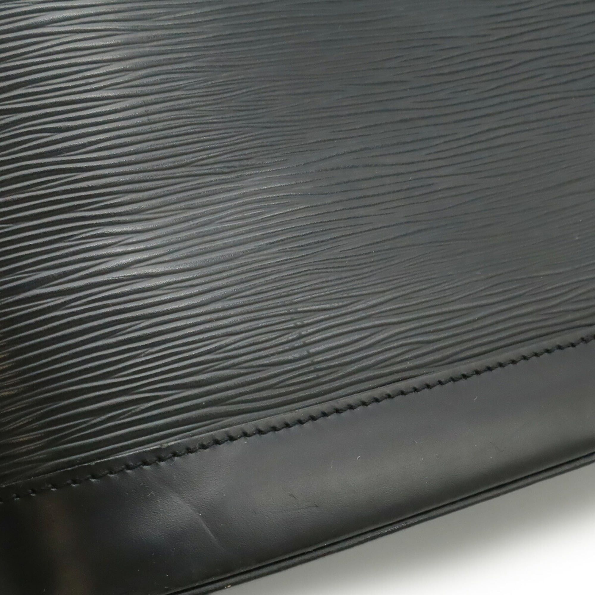 Louis Vuitton LOUIS VUITTON Epi Alma Handbag Leather Noir Black M52142 Size ONE SIZE - 9 Thumbnail