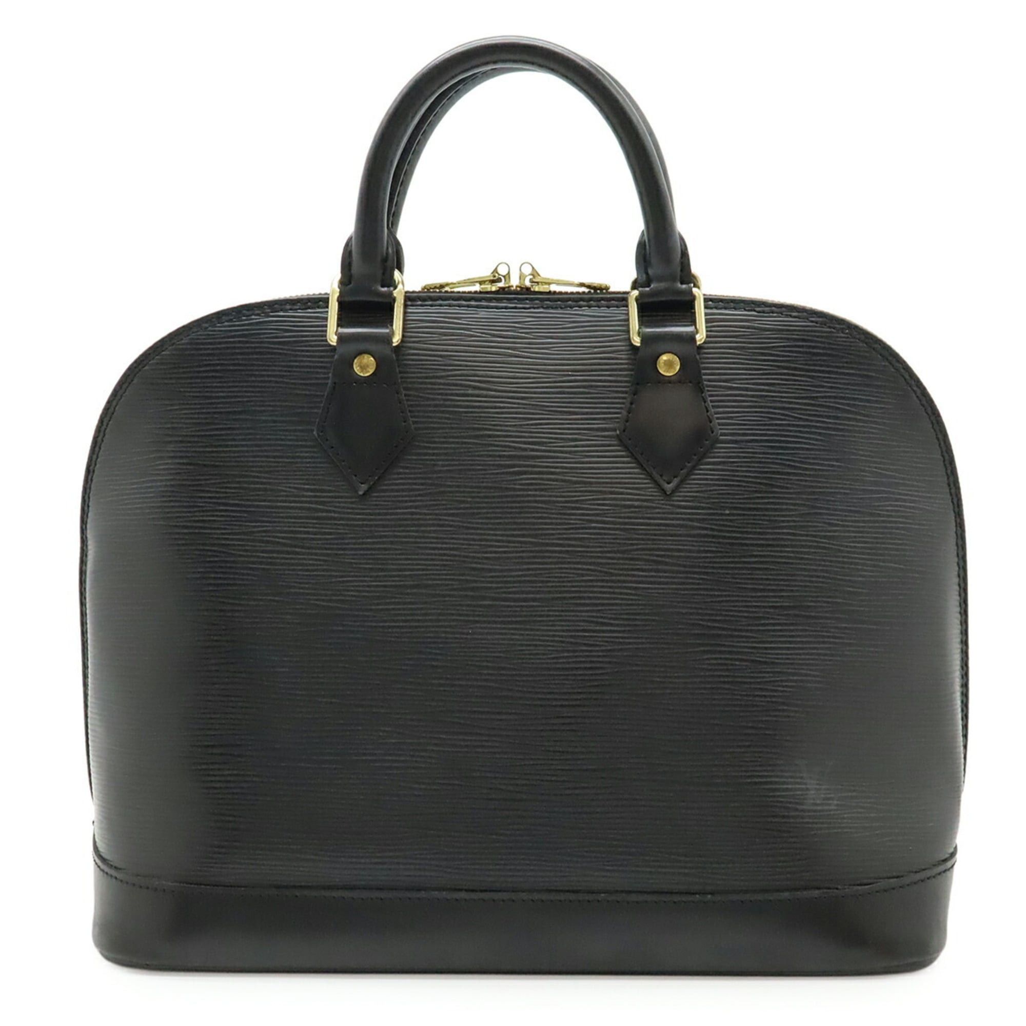 Louis Vuitton LOUIS VUITTON Epi Alma Handbag Leather Noir Black M52142 Size ONE SIZE - 2 Thumbnail