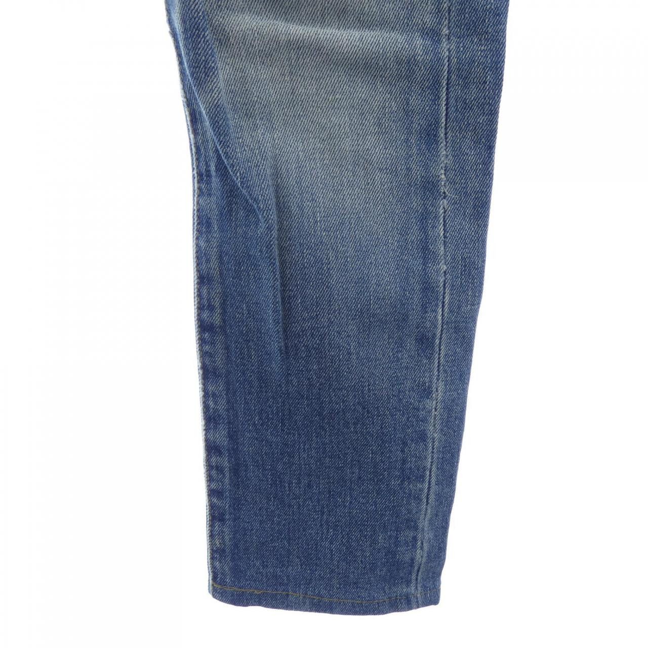 Yves Saint Laurent Yves Saint Laurent Saint Laurent Denim Jeans Textile Jeans 500445 YB477 DUTY FREE for USA Size ONE SIZE - 5 Thumbnail
