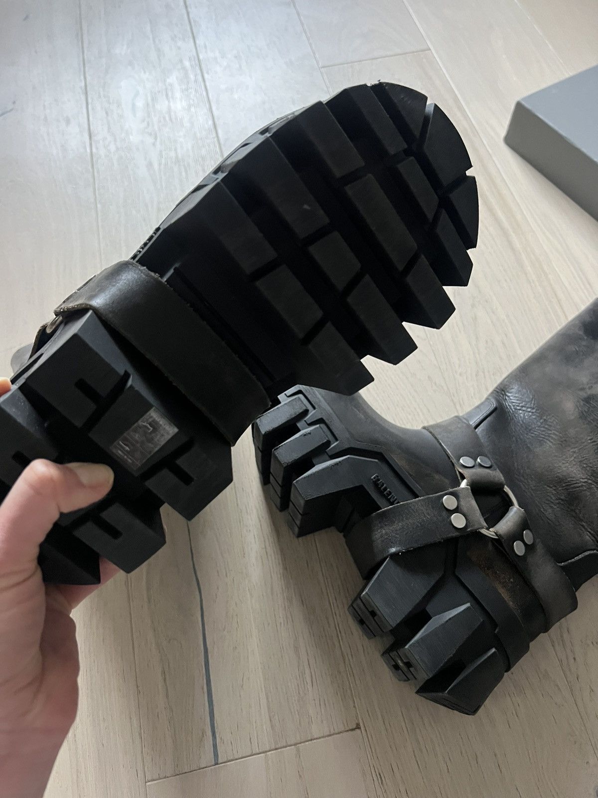 Balenciaga Bulldozer Harness Boots Worn Out Effect Size US 11 / IT 41 - 4 Thumbnail