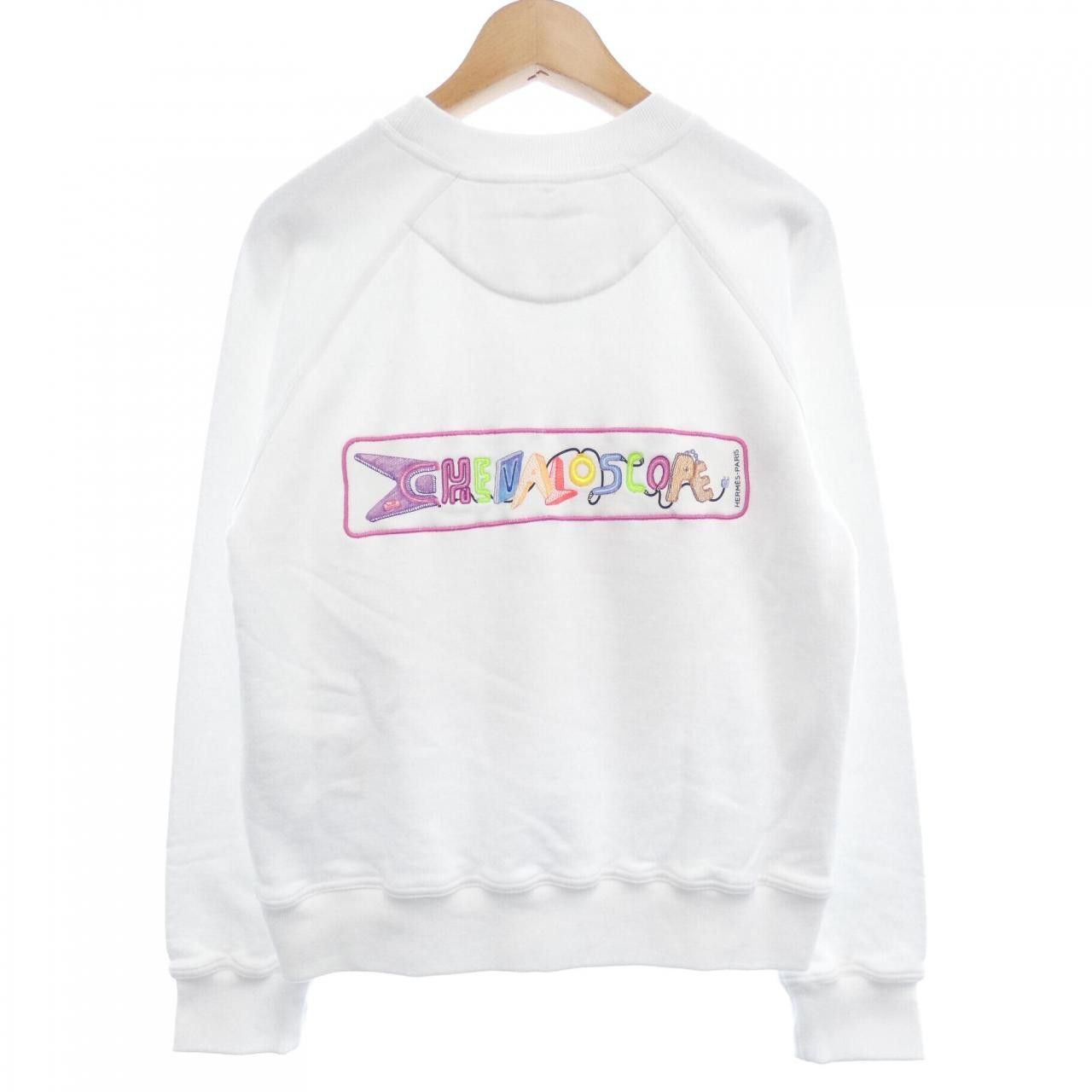 Hermes Hermes Hermes CHEVALOSCOPE Cotton Sweatshirt Textile Sweatshirts & Hoodies DUTY FREE for USA Size ONE SIZE - 2 Thumbnail