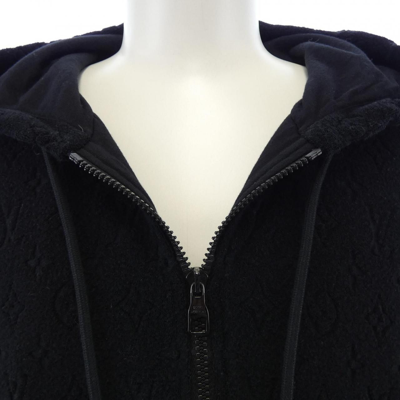 Louis Vuitton Louis Vuitton Louis Vuitton Monogram French Terry Hoodie Textile Sweatshirts & Hoodies HPY41WY44 DUTY FREE for USA Size ONE SIZE - 5 Thumbnail
