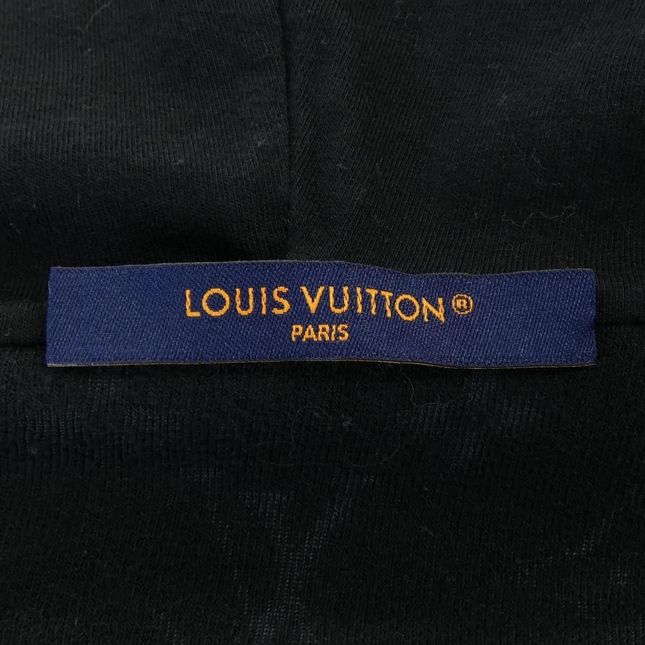 Louis Vuitton Louis Vuitton Louis Vuitton Monogram French Terry Hoodie Textile Sweatshirts & Hoodies HPY41WY44 DUTY FREE for USA Size ONE SIZE - 4 Thumbnail