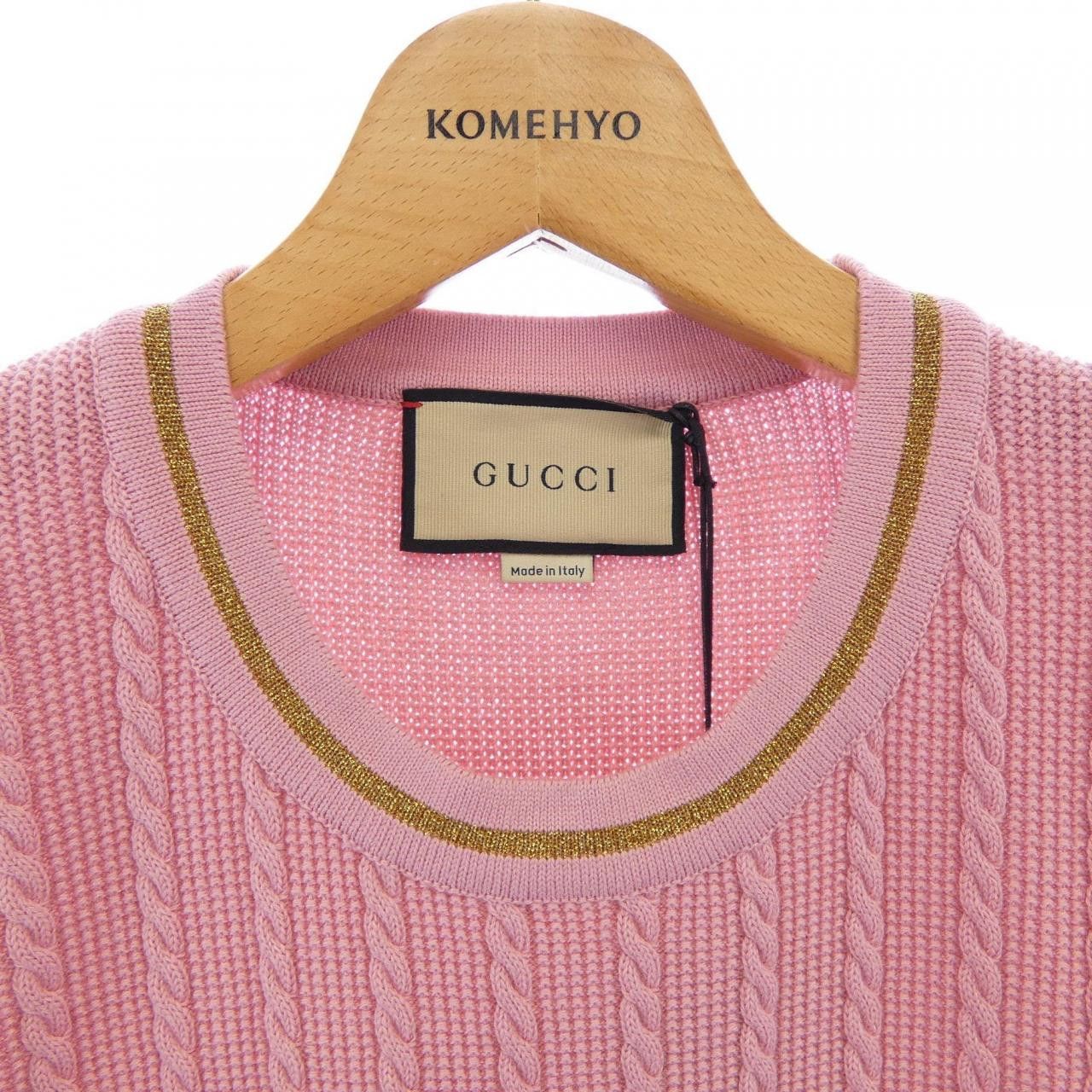 Gucci Gucci Gucci Dress Textile Dresses 658350XKBVO DUTY FREE for USA Size ONE SIZE - 6 Thumbnail