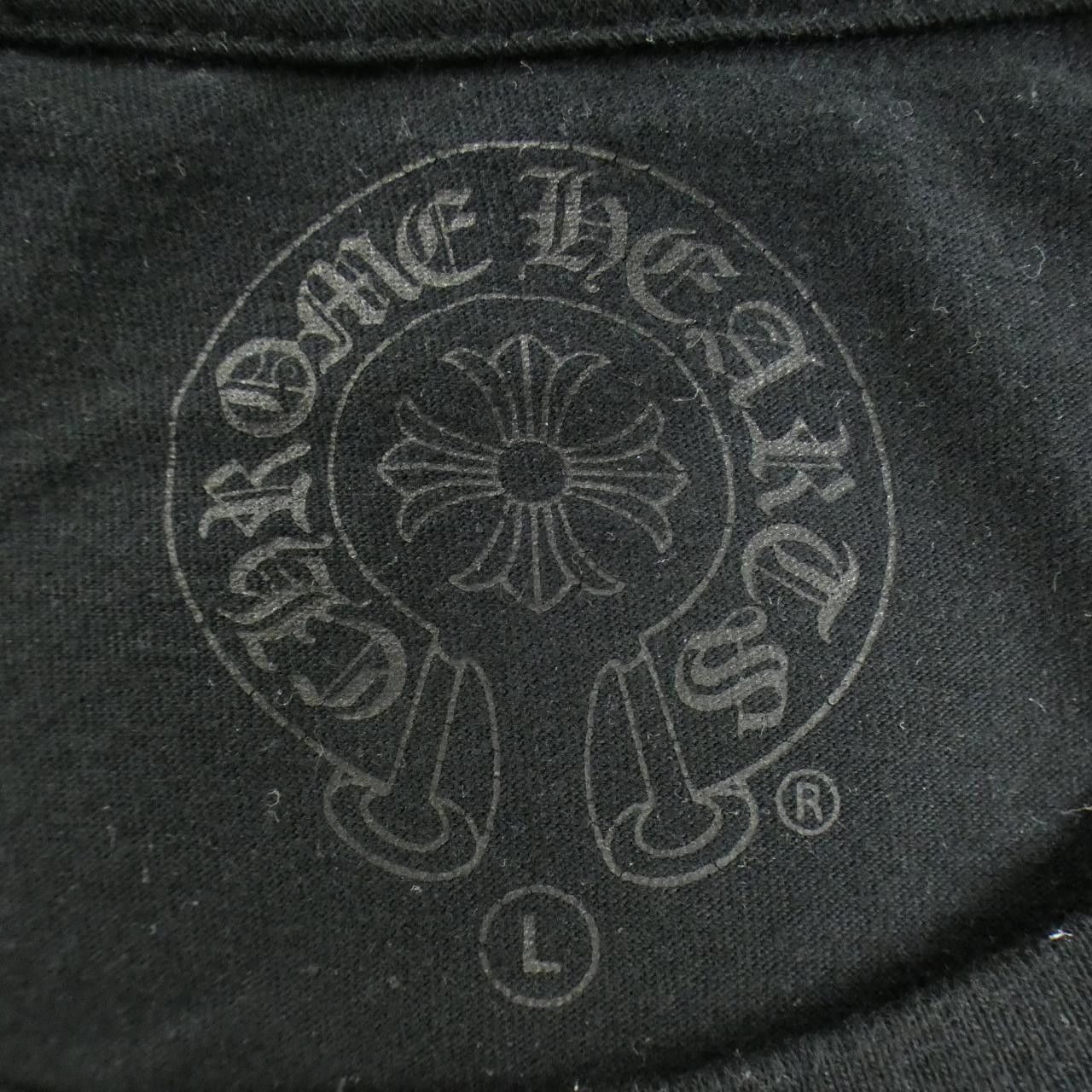 Chrome Hearts Chrome Hearts Chrome Hearts SCROLL LABEL Cotton T Shirt Textile T-Shirts 2212-304-0030 DUTY FREE for USA Size ONE SIZE - 4 Thumbnail
