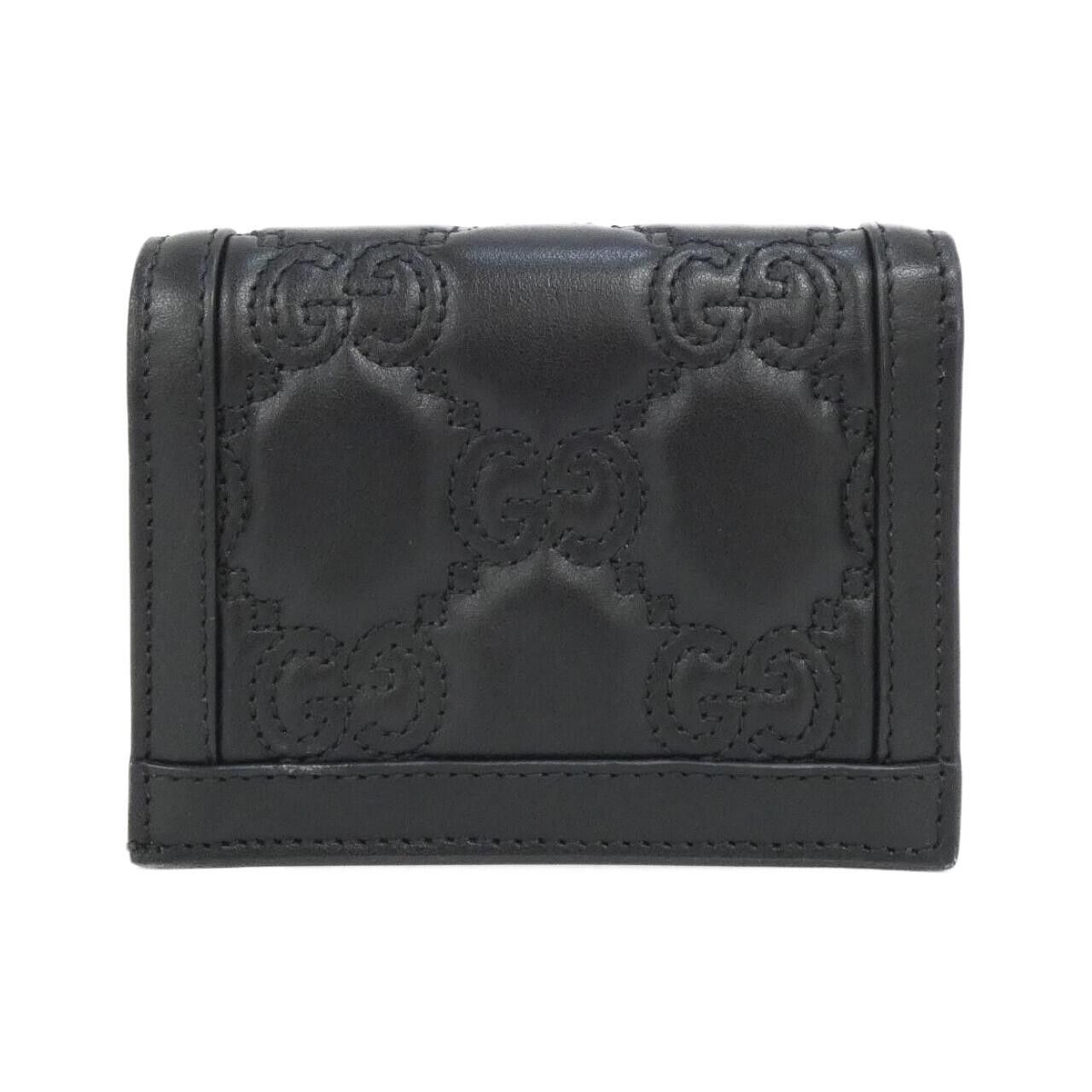 Gucci Gucci Gucci GG Marmont Matelasse Leather Wallet Leather Short Wallet 723786UM8IG DUTY FREE for USA Size ONE SIZE - 2 Thumbnail