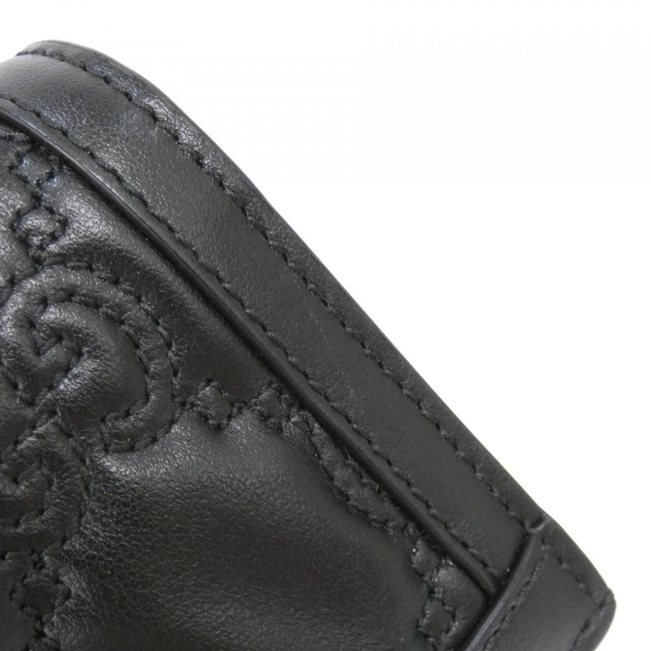 Gucci Gucci Gucci GG Marmont Matelasse Leather Wallet Leather Short Wallet 723786UM8IG DUTY FREE for USA Size ONE SIZE - 3 Thumbnail