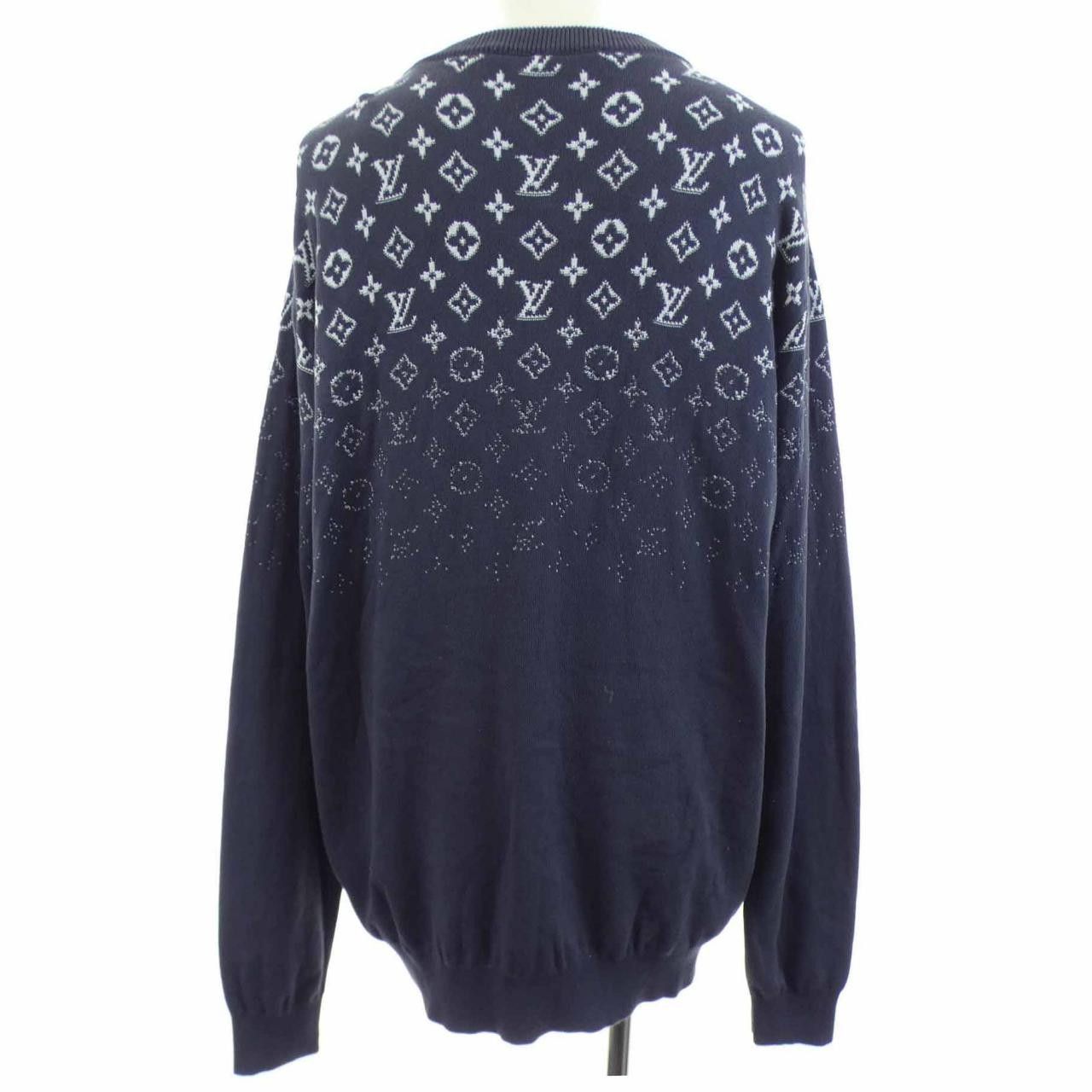 Louis Vuitton Louis Vuitton Louis Vuitton Gradient Cotton Knit Textile Tops HQN42WUSO DUTY FREE for USA Size ONE SIZE - 2 Thumbnail