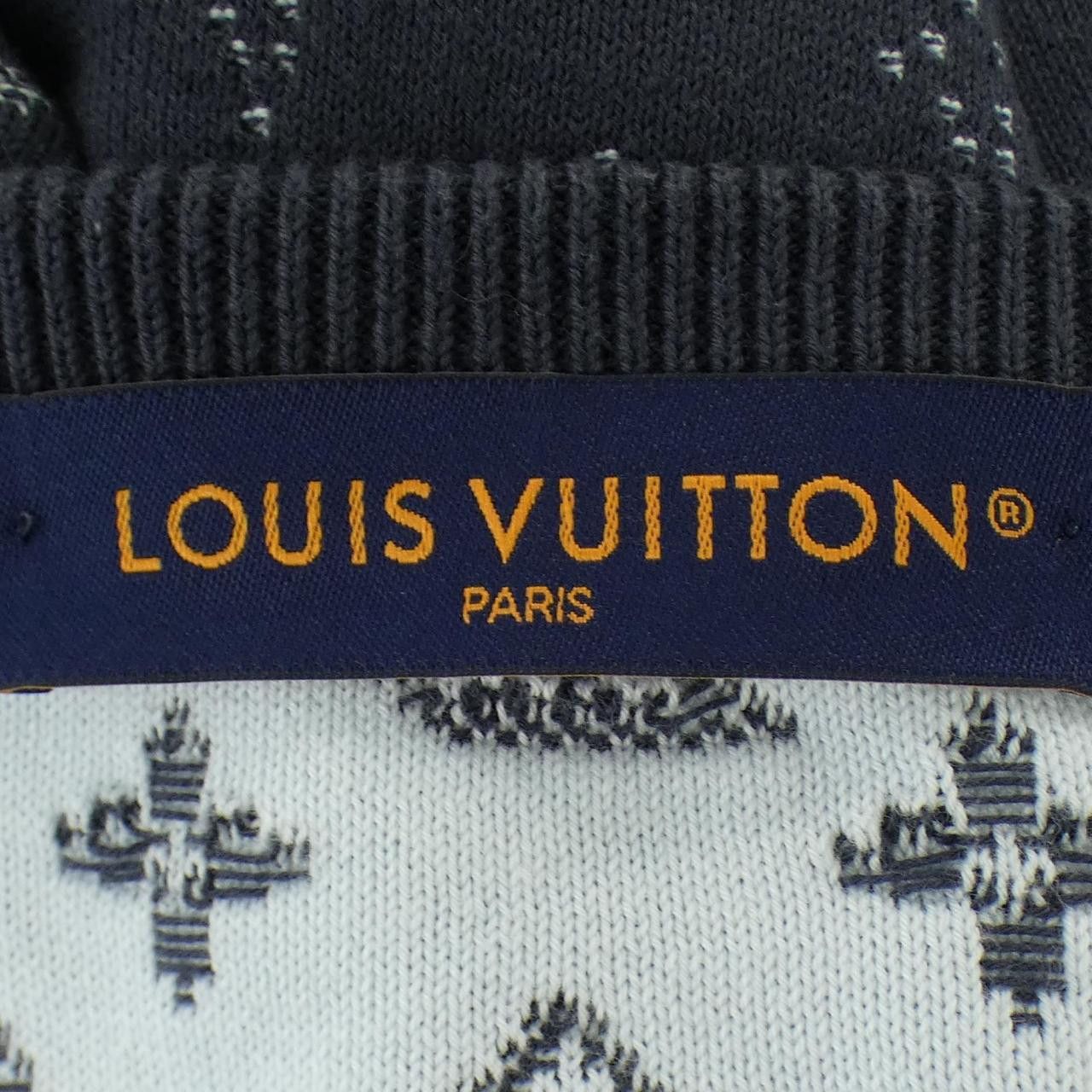 Louis Vuitton Louis Vuitton Louis Vuitton Gradient Cotton Knit Textile Tops HQN42WUSO DUTY FREE for USA Size ONE SIZE - 4 Thumbnail