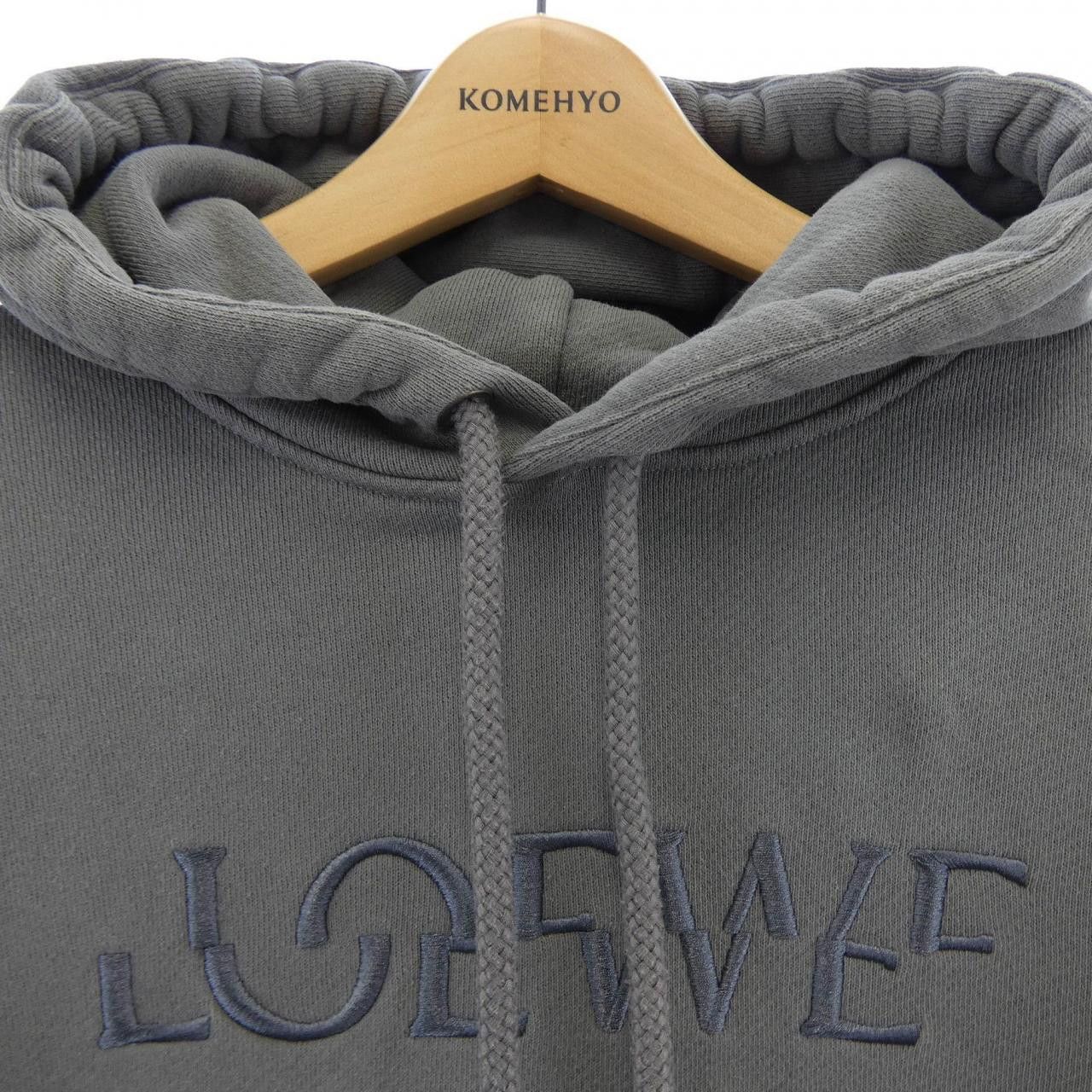 Loewe Loewe Loewe Relaxed Fit Hoodie Anagram Cotton Hoodie Textile Sweatshirts & Hoodies H526Y25X39 DUTY FREE for USA Size ONE SIZE - 6 Thumbnail