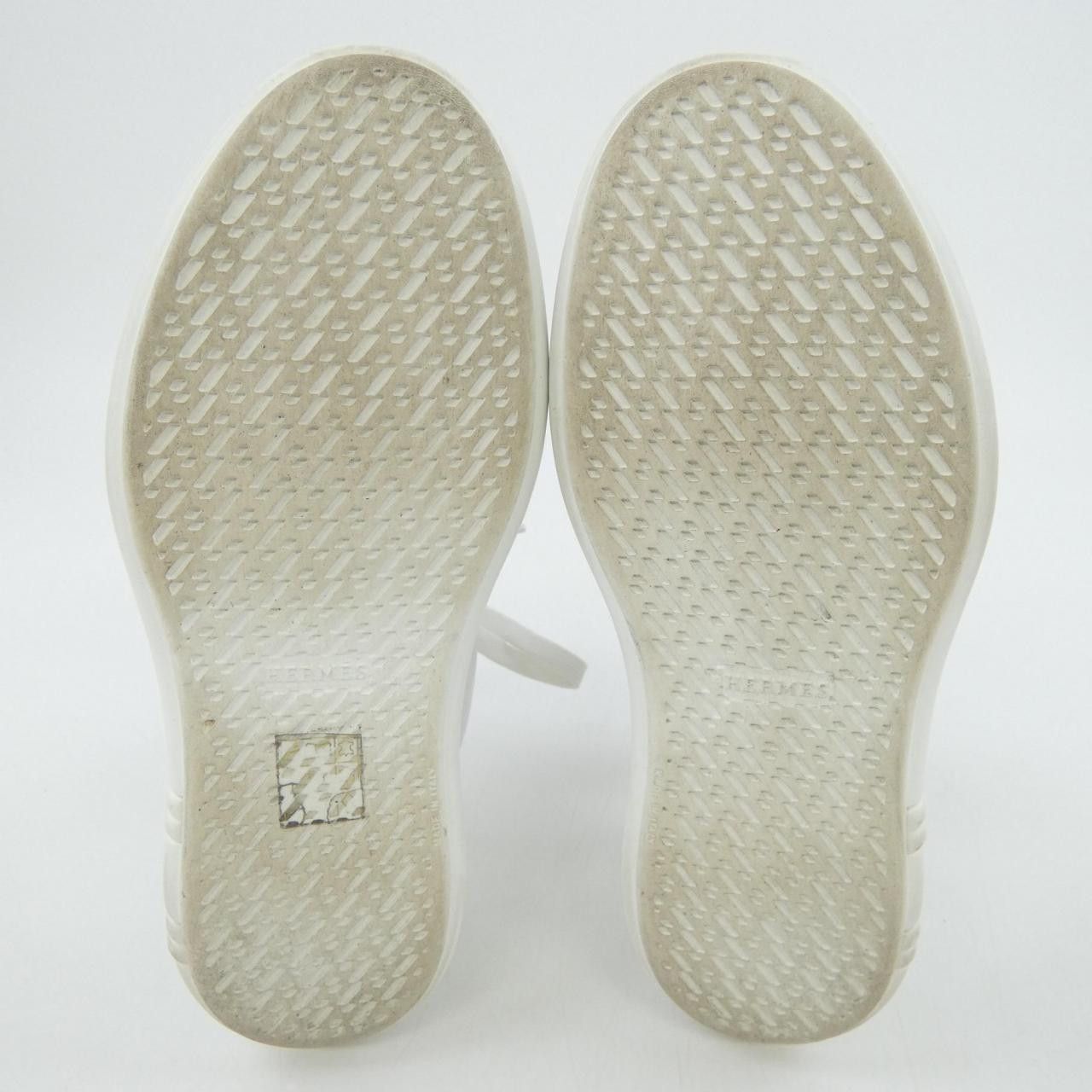Hermes Hermes Hermes Happy Calf Sneakers Leather Shoes DUTY FREE for USA Size ONE SIZE - 4 Thumbnail