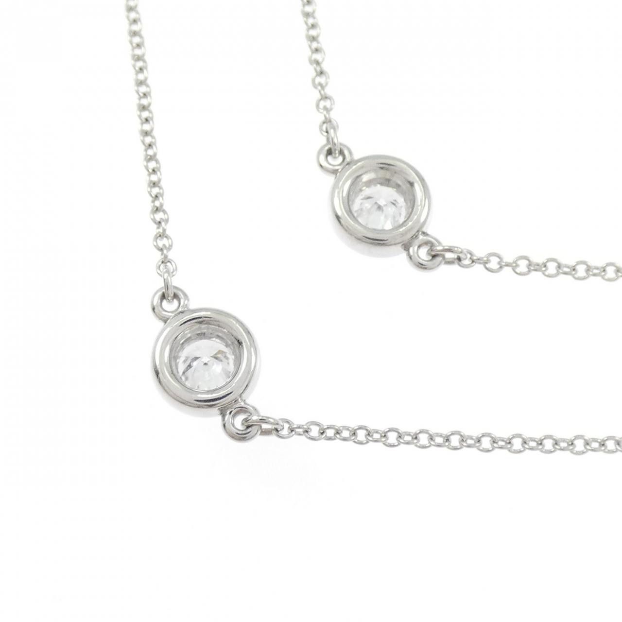 Tiffany & Co. Tiffany & Co. Tiffany & Co. By the Yard Platinum Diamond Necklace Precious Metal Necklace DUTY FREE for USA Size ONE SIZE - 4 Thumbnail