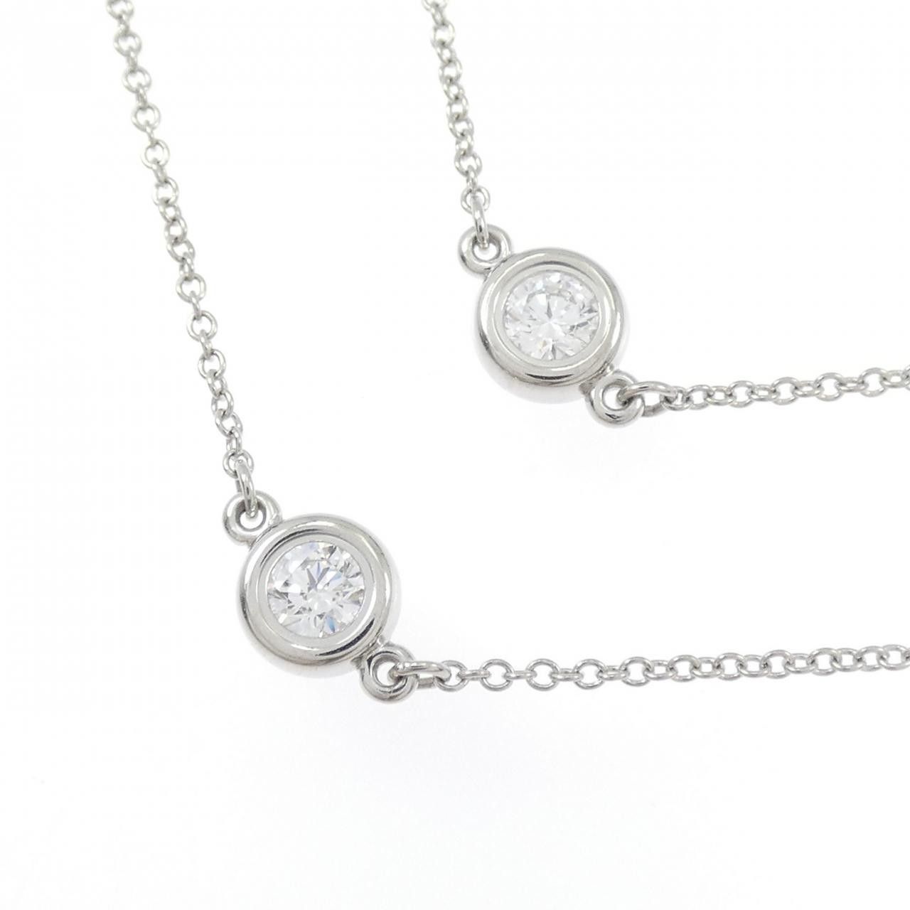 Tiffany & Co. Tiffany & Co. Tiffany & Co. By the Yard Platinum Diamond Necklace Precious Metal Necklace DUTY FREE for USA Size ONE SIZE - 3 Thumbnail