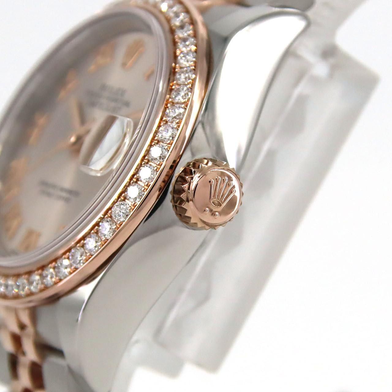Rolex Rolex Rolex Datejust Stainless Steel Pink Gold Automatic Metal Automatic 279381RBR DUTY FREE for USA Size ONE SIZE - 5 Thumbnail